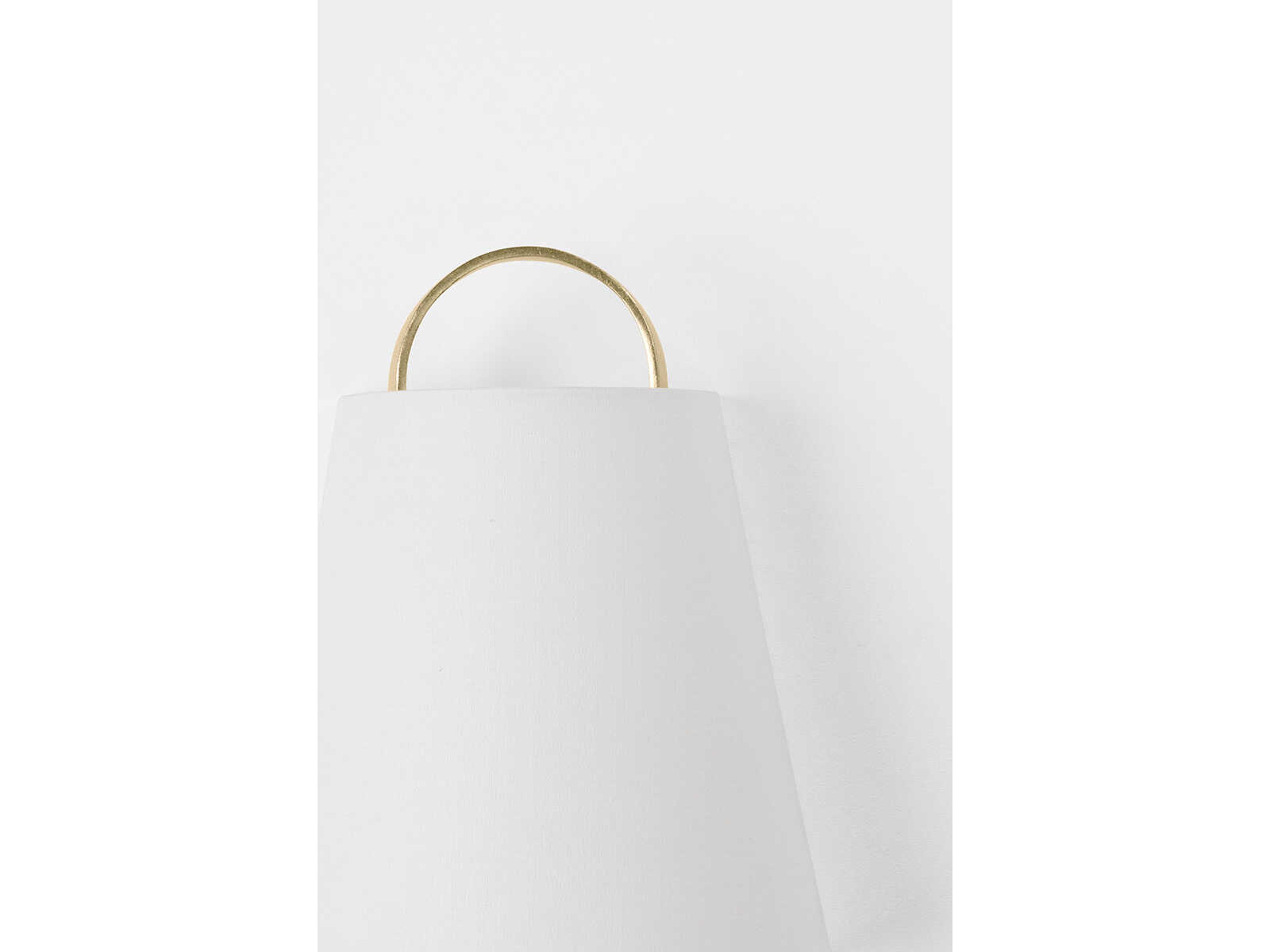 Hudson Valley Dota 2-Light Vintage Gold Leaf Wall Sconce