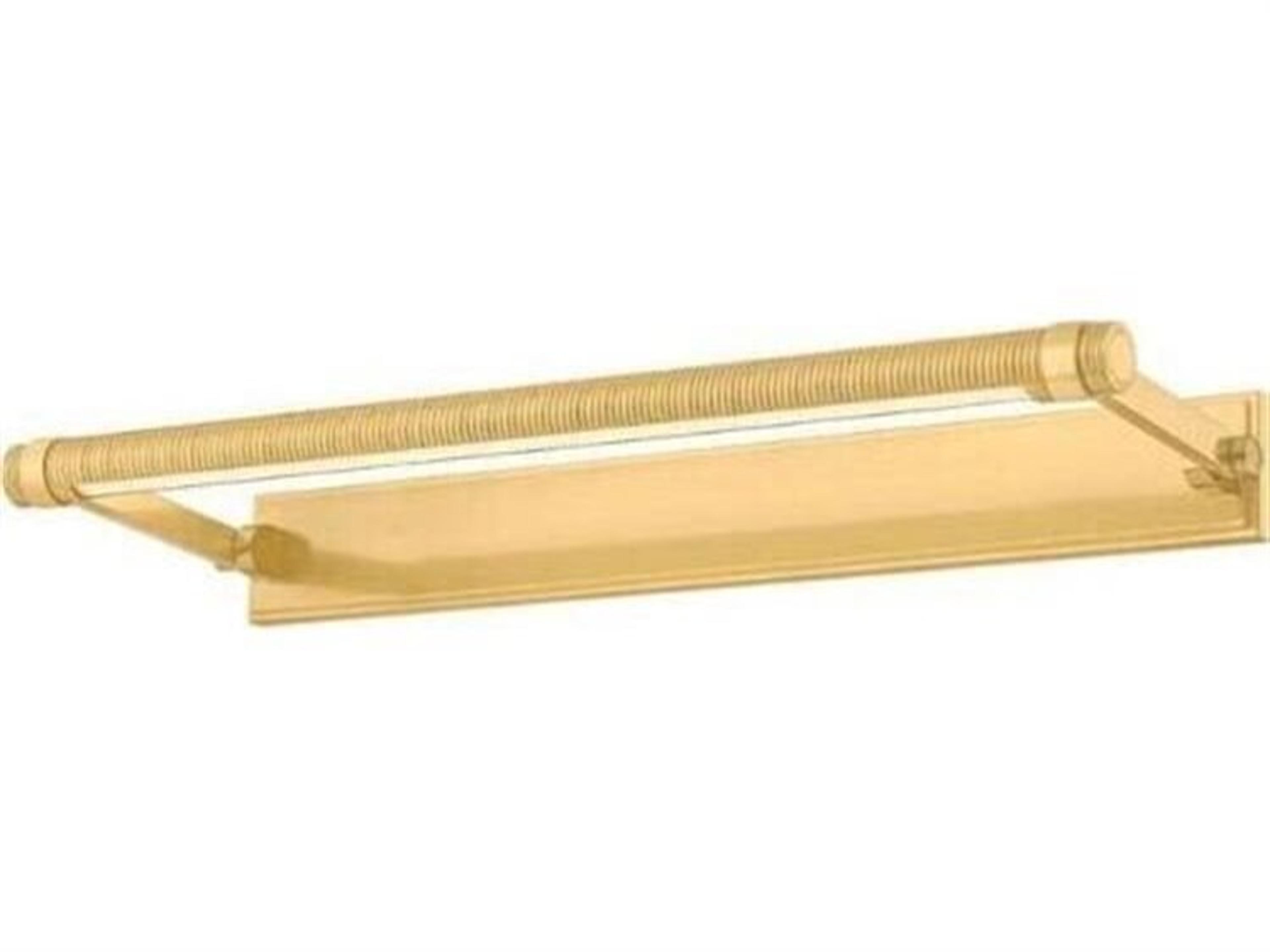 Duell 1-Light Aged Brass Gold Picture Light