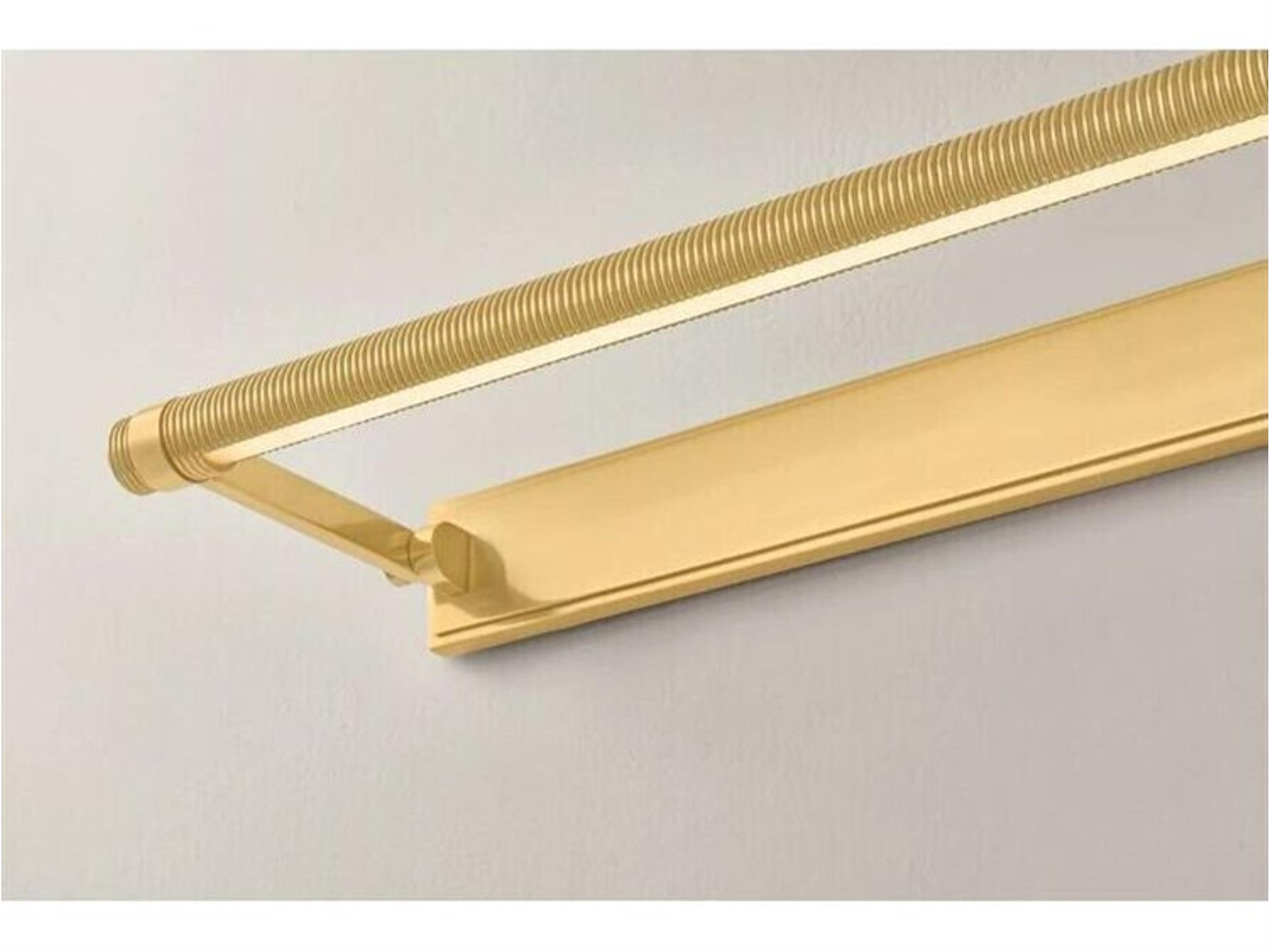 Hudson Valley Duell 1-Light Aged Brass Gold Picture Light