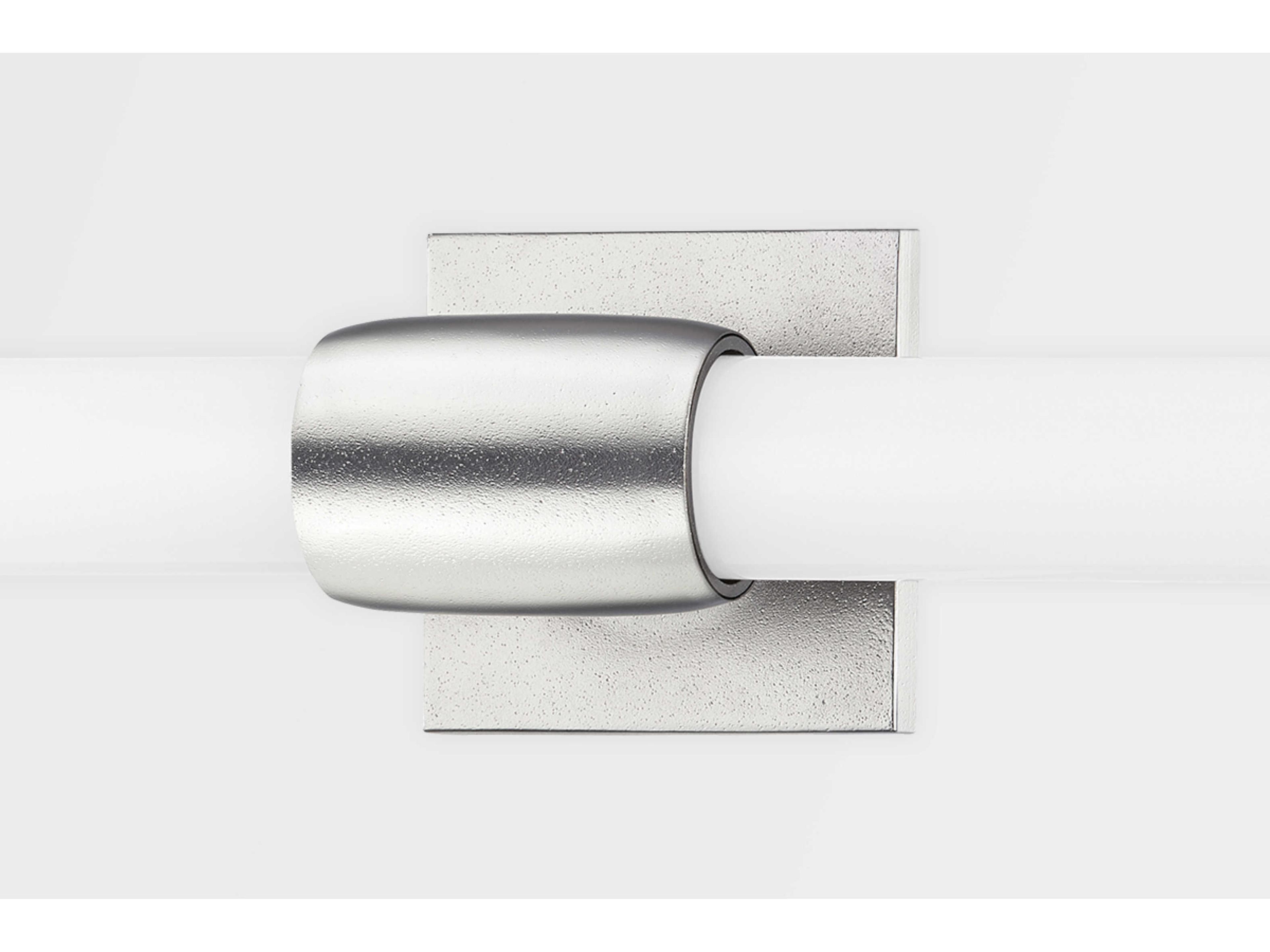 Hudson Valley Hogan 2-Light Burnished Nickel Opal Glossy Glass Wall Sconce