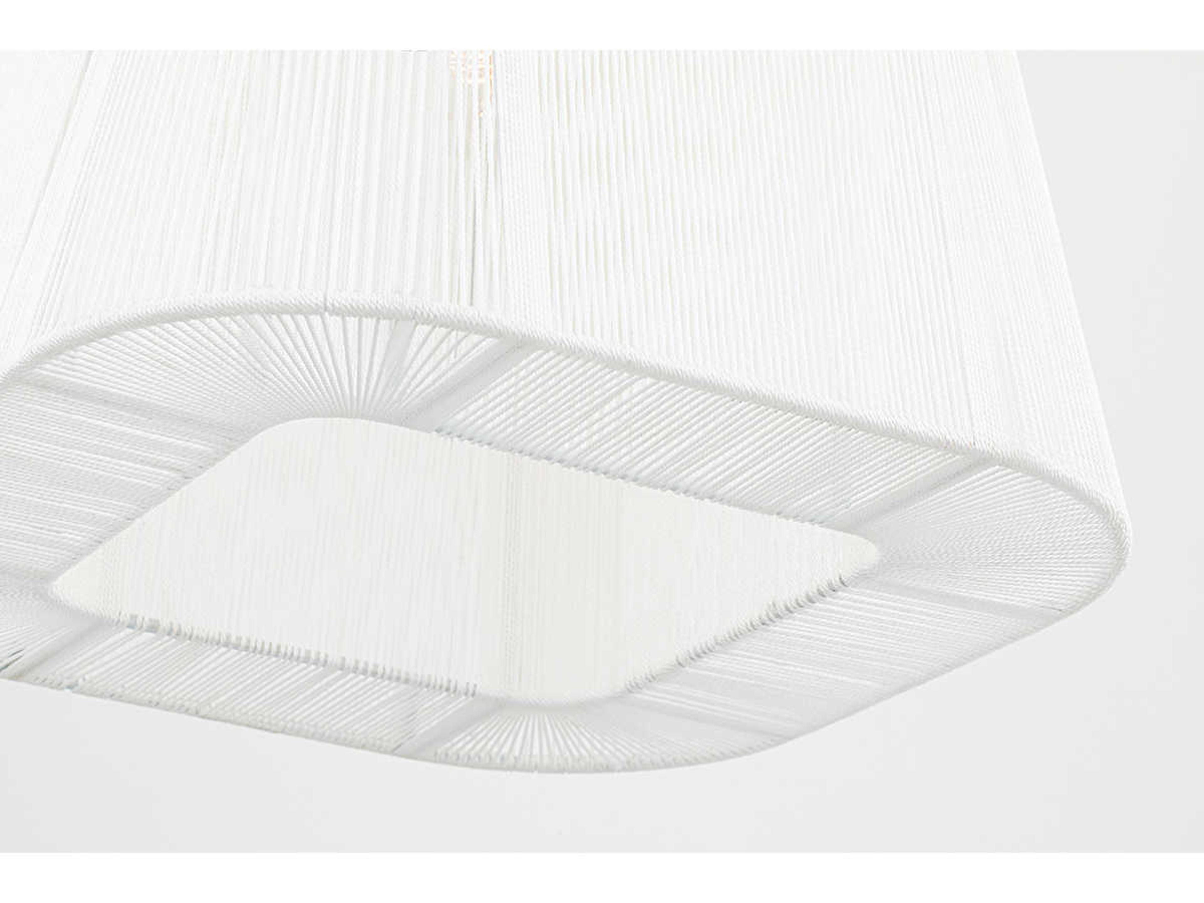 Hudson Valley Verona Beach 1-Light Aged Brass Pendant