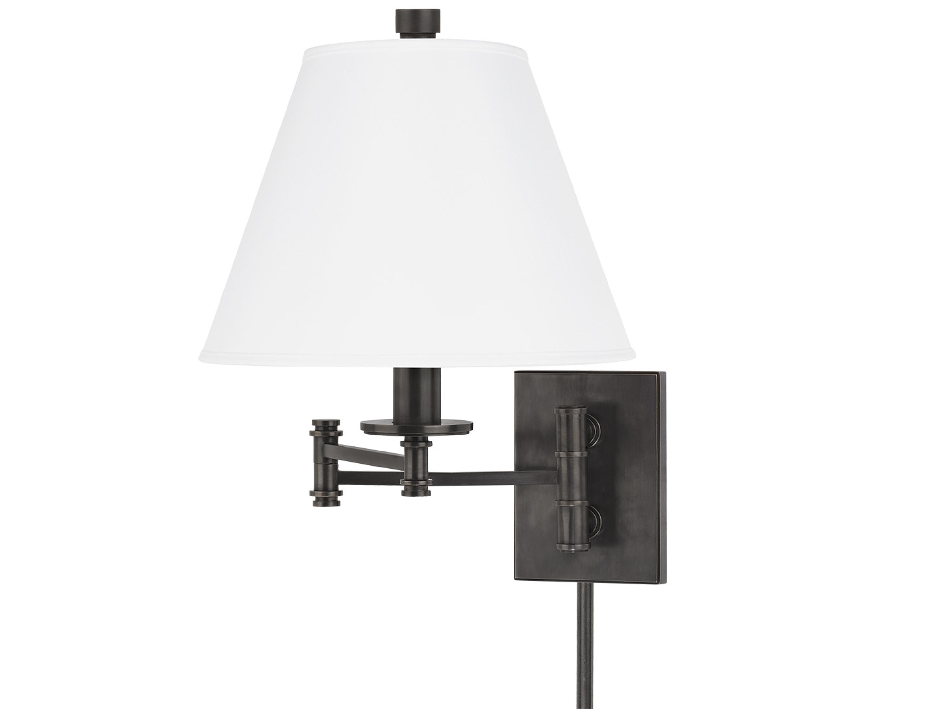 Claremont 1-Light Old Bronze Swing Wall Sconce