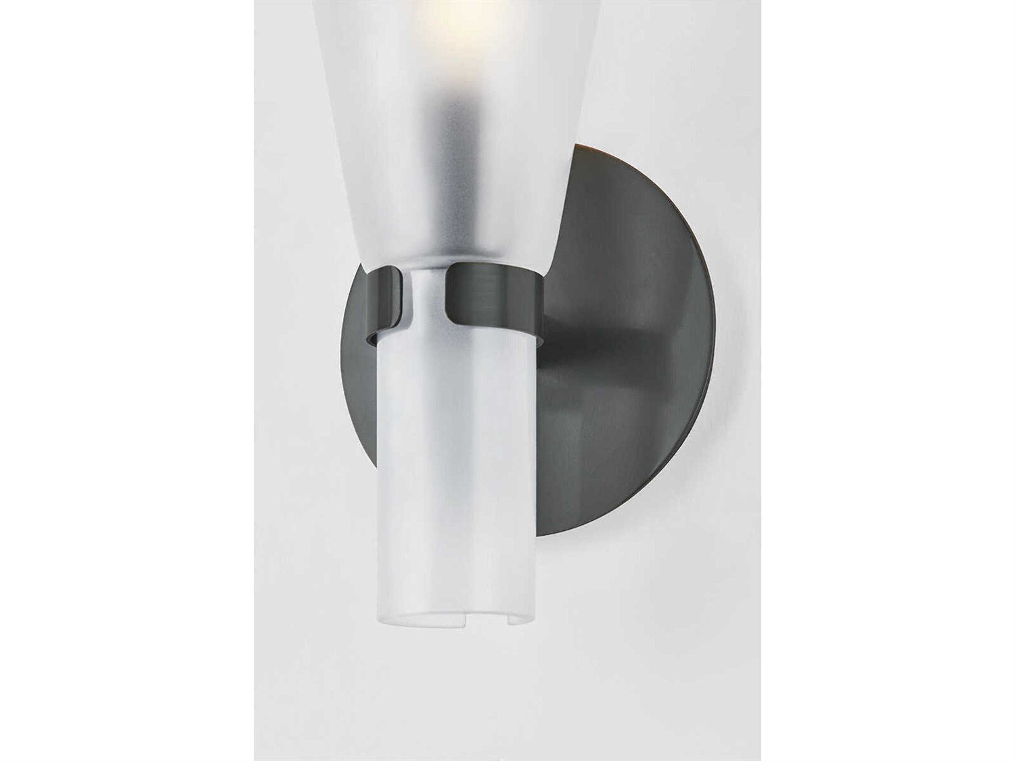 Hudson Valley Pine Island 1-Light Distressed Bronze Wall Sconce