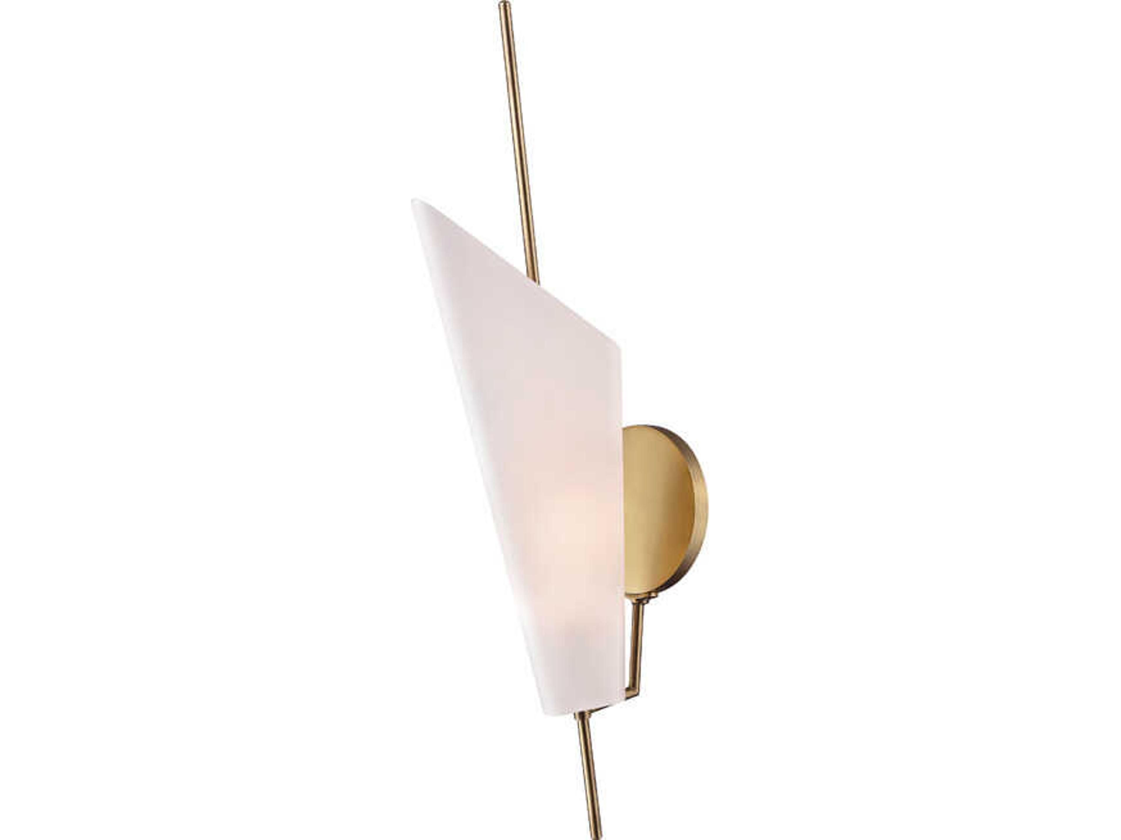 Cooper 2-Light Aged Brass Wall Sconce