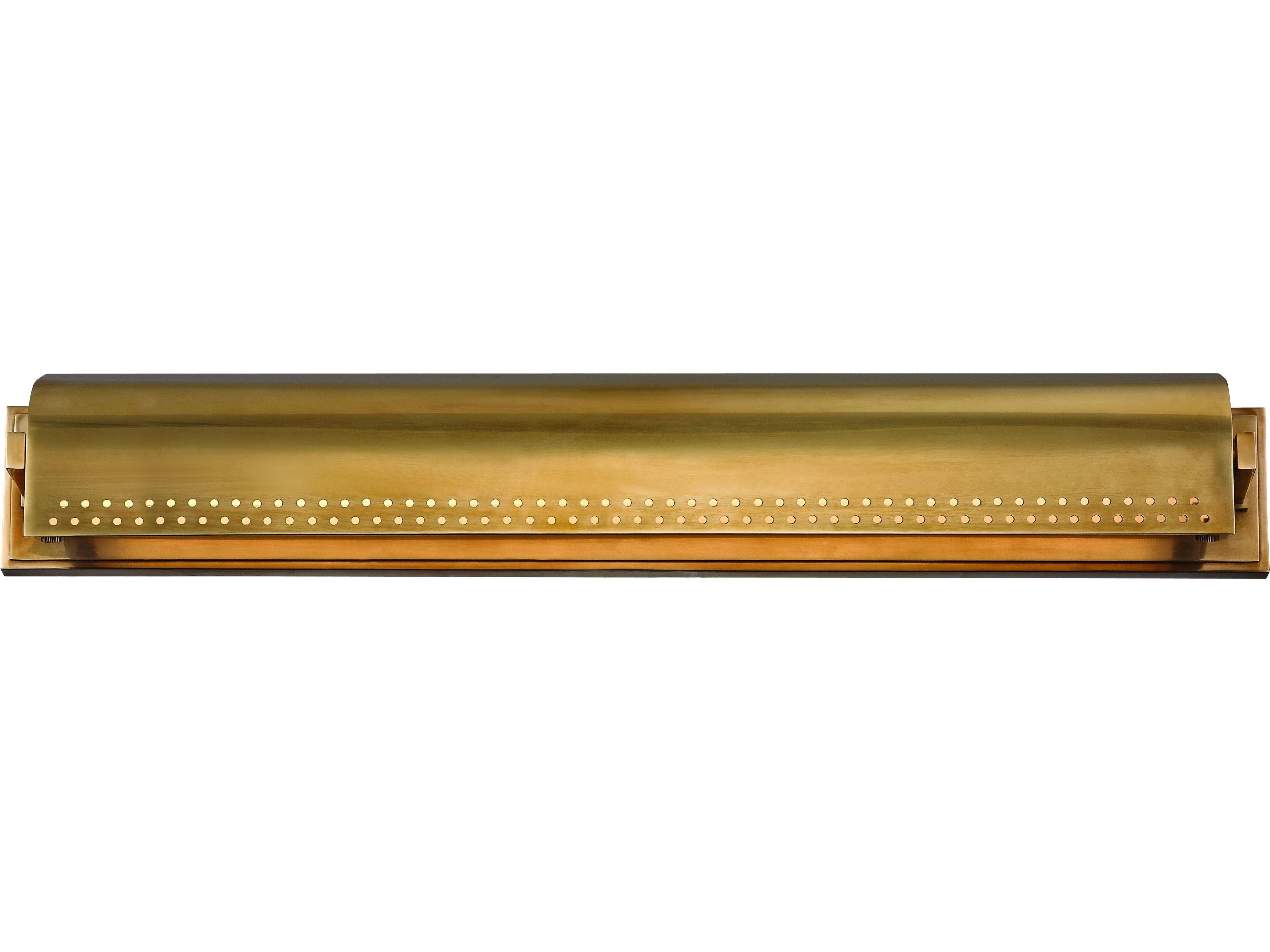 Hudson Valley Garfield 1-Light Aged Brass LED Picture Light