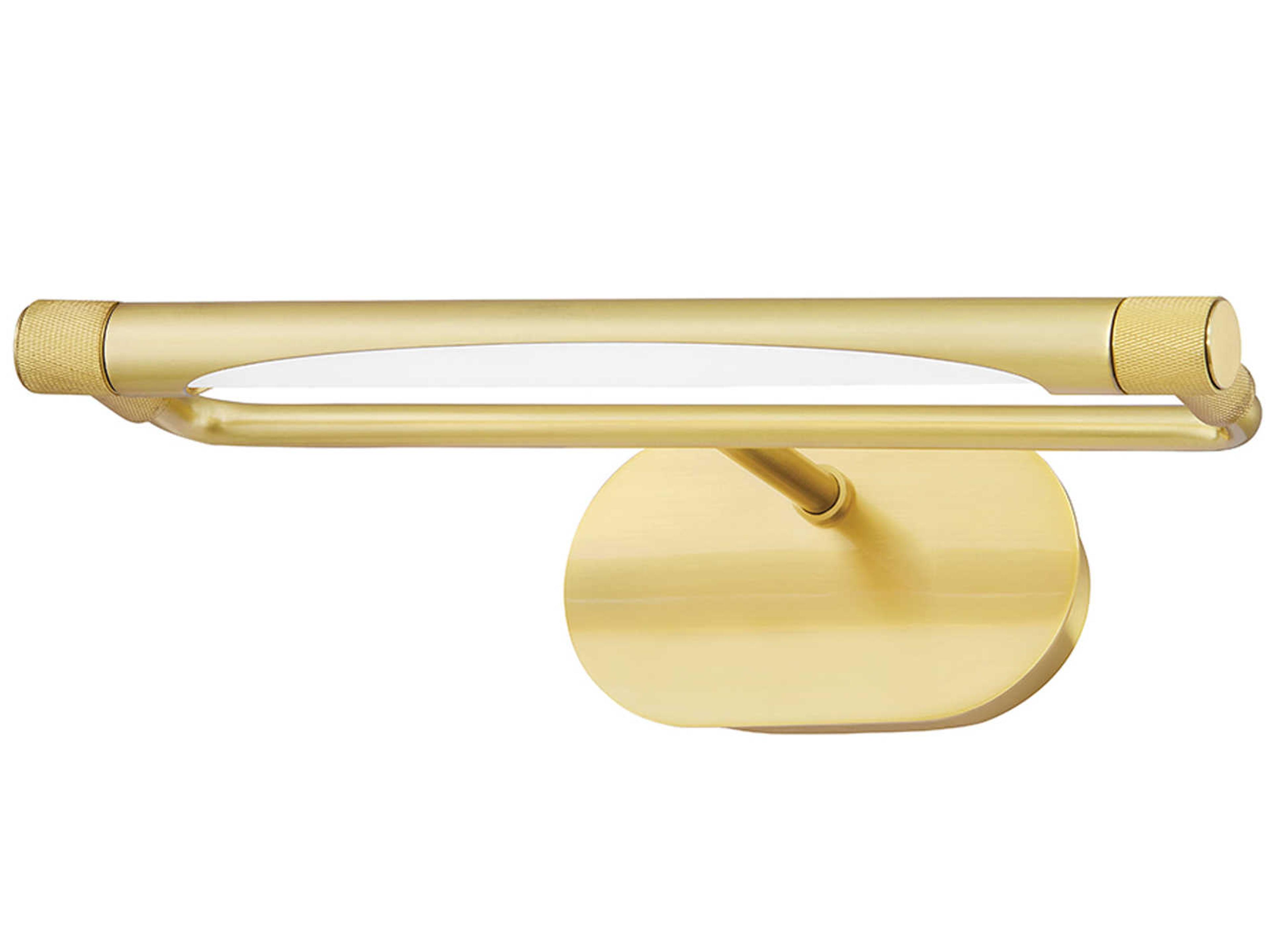 Berkshire 1-Light Aged Brass LED Picture Light