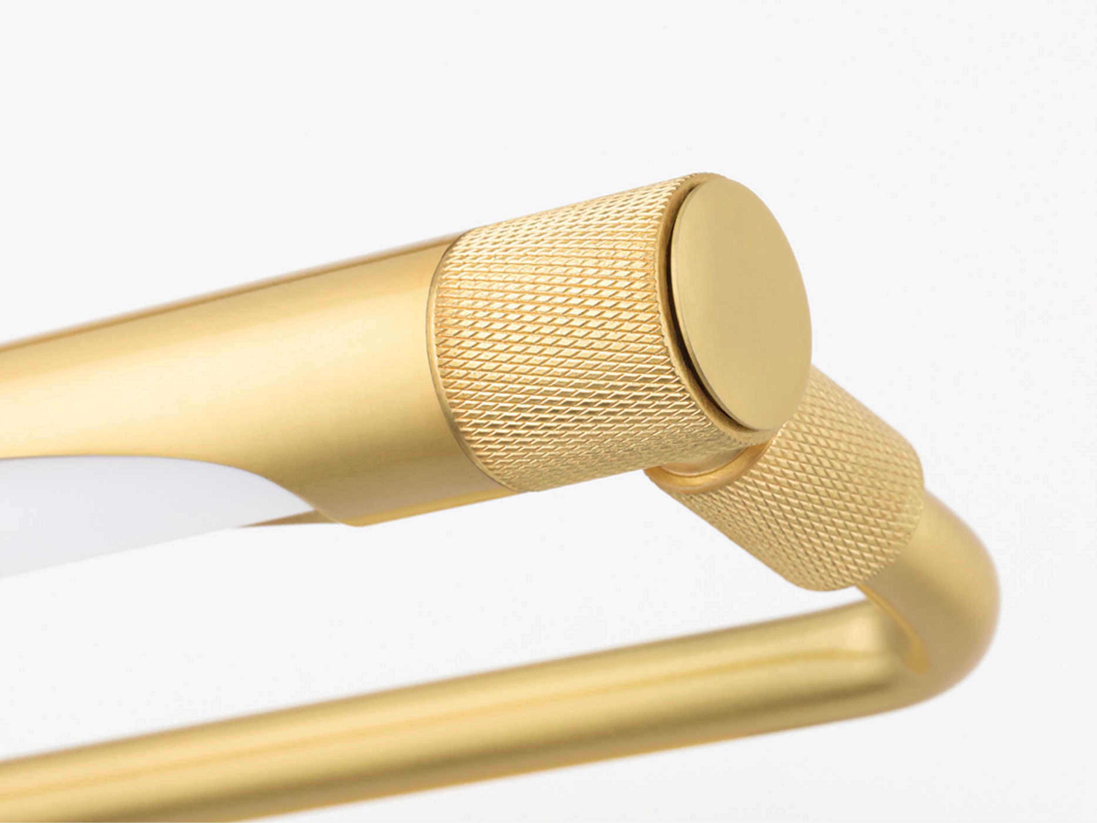 Hudson Valley Berkshire 1-Light Aged Brass LED Picture Light