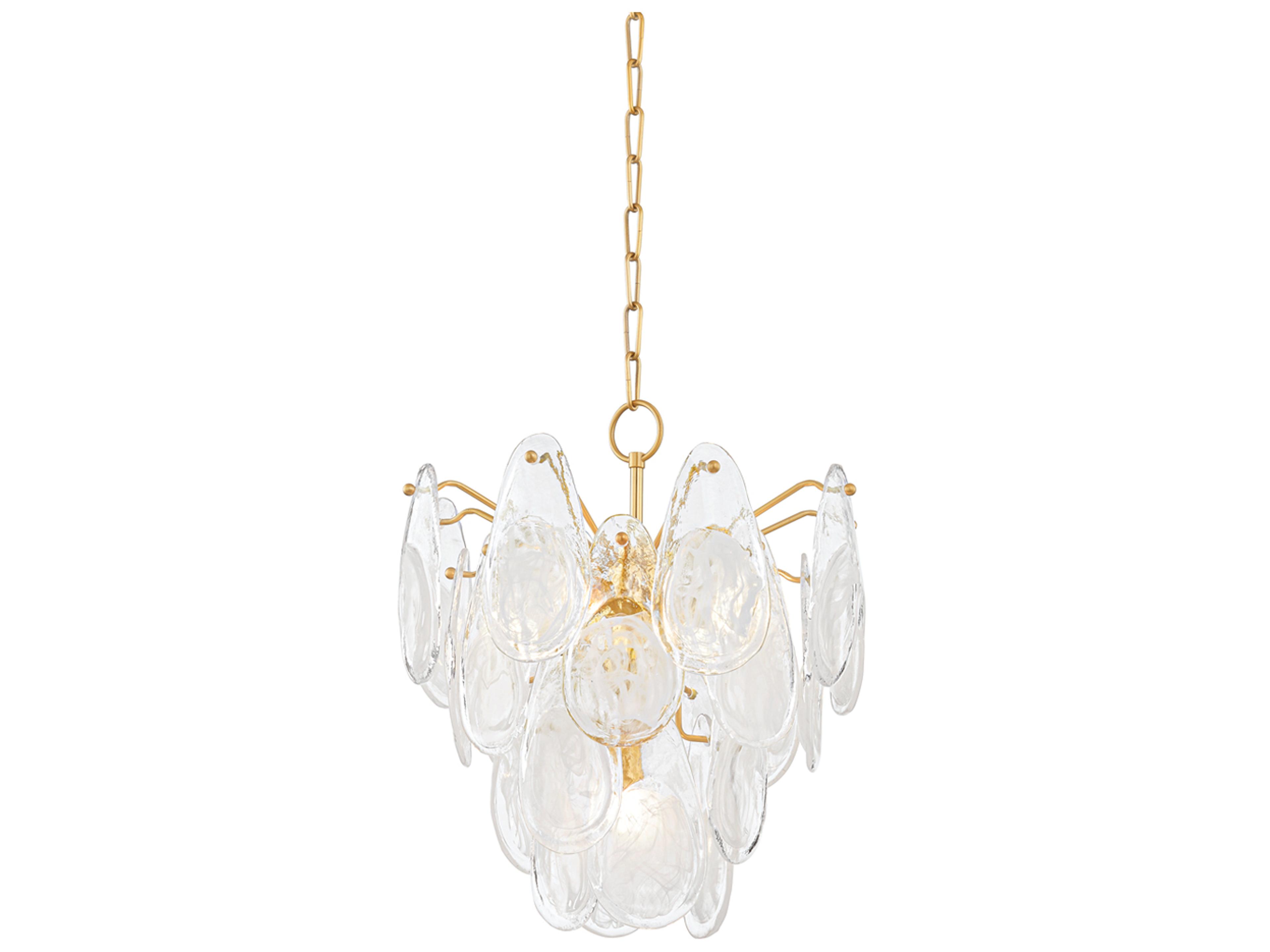 Hudson Valley Darcia 5-Light Aged Brass Chandelier