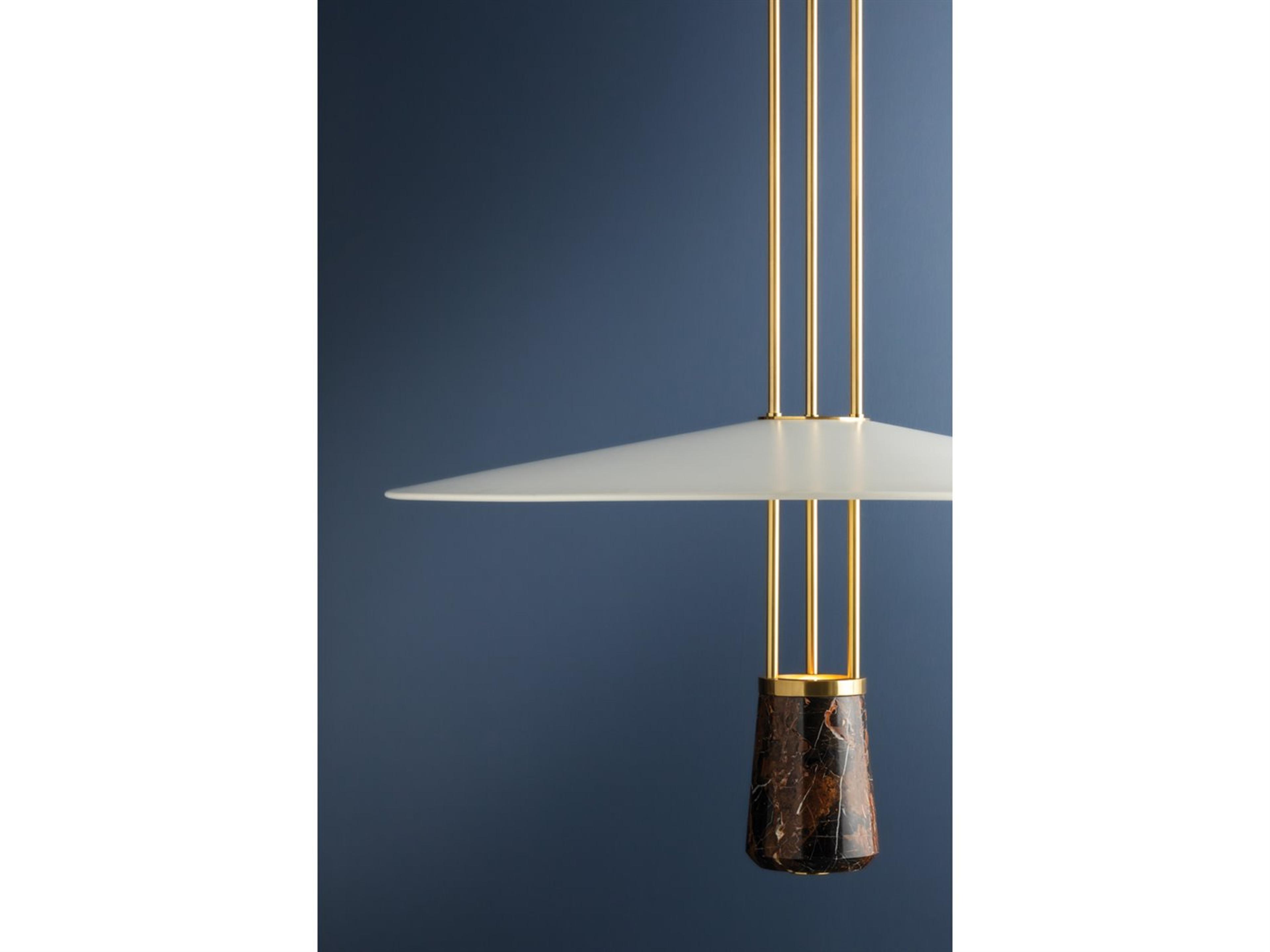 Hudson Valley Barnegat 1-Light Aged Brass Soft White Linear Pendant