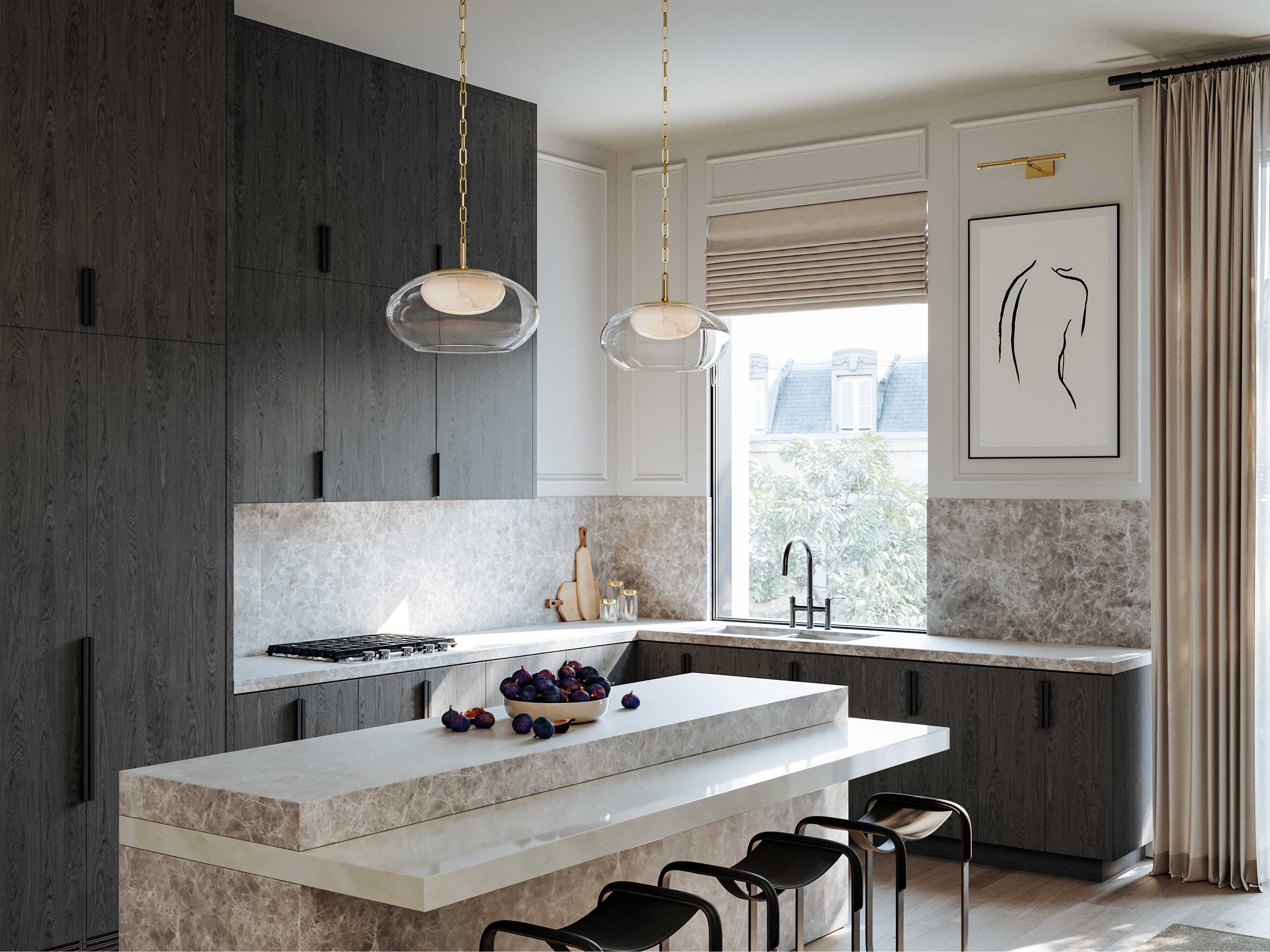 Hudson Valley Melbourne 1-Light Aged Brass Picture Light