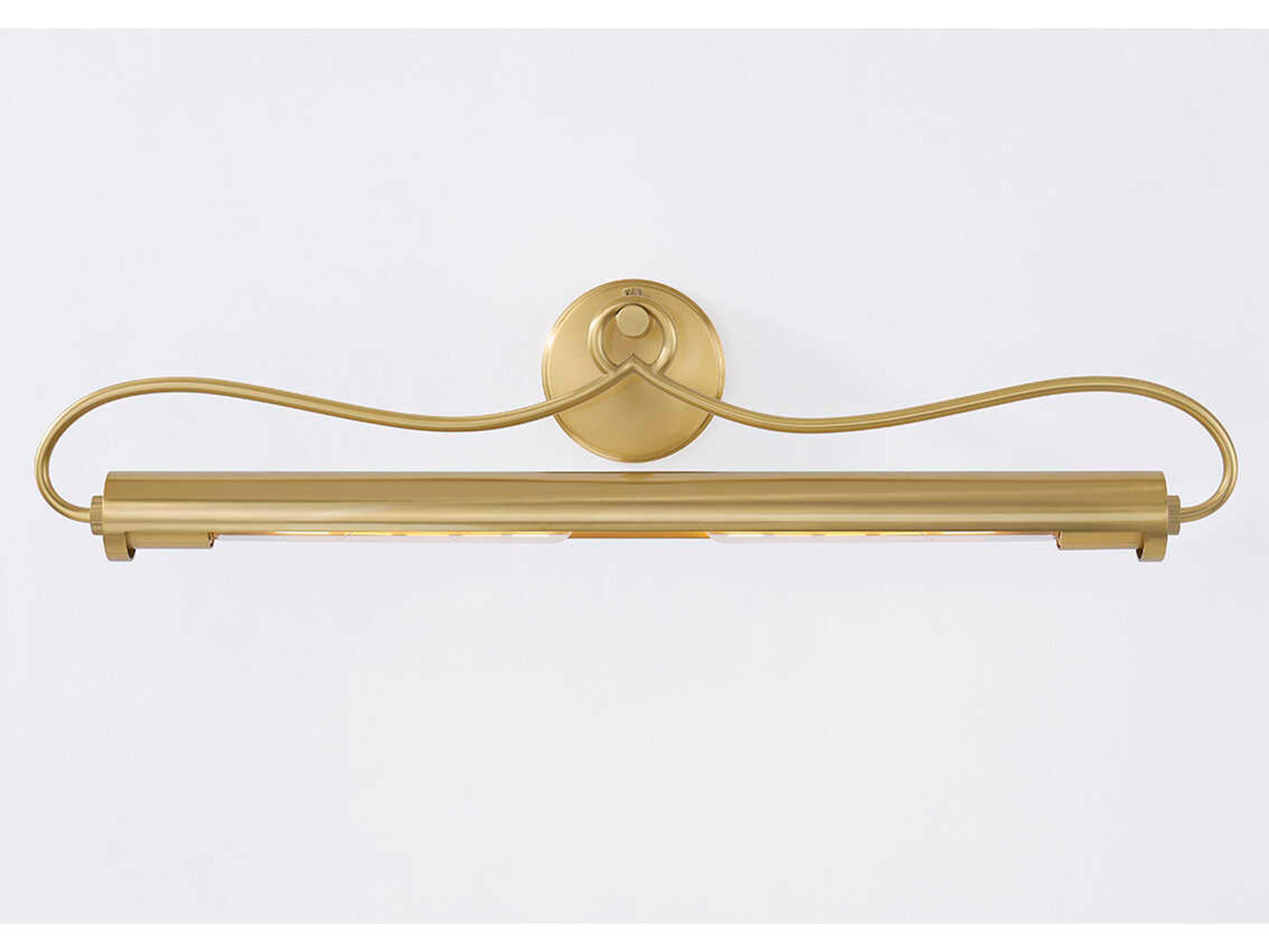 Hudson Valley Berun 2-Light Aged Brass Picture Light