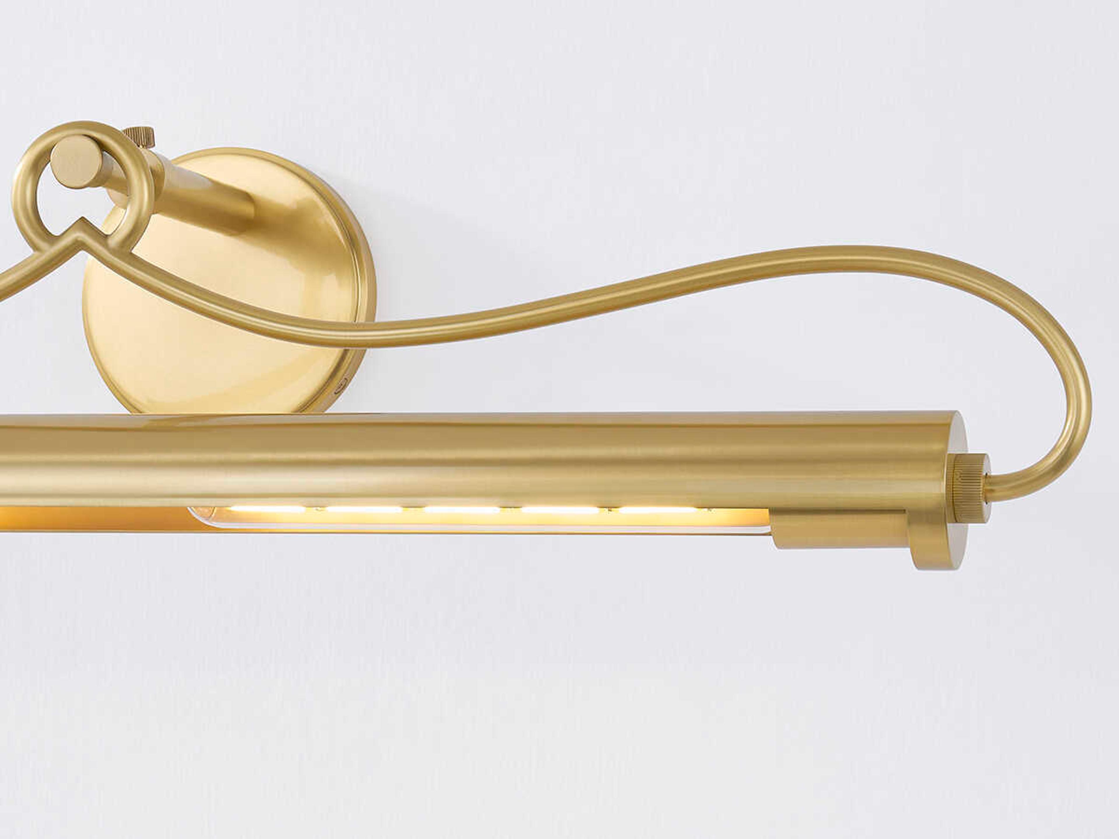 Hudson Valley Berun 2-Light Aged Brass Picture Light