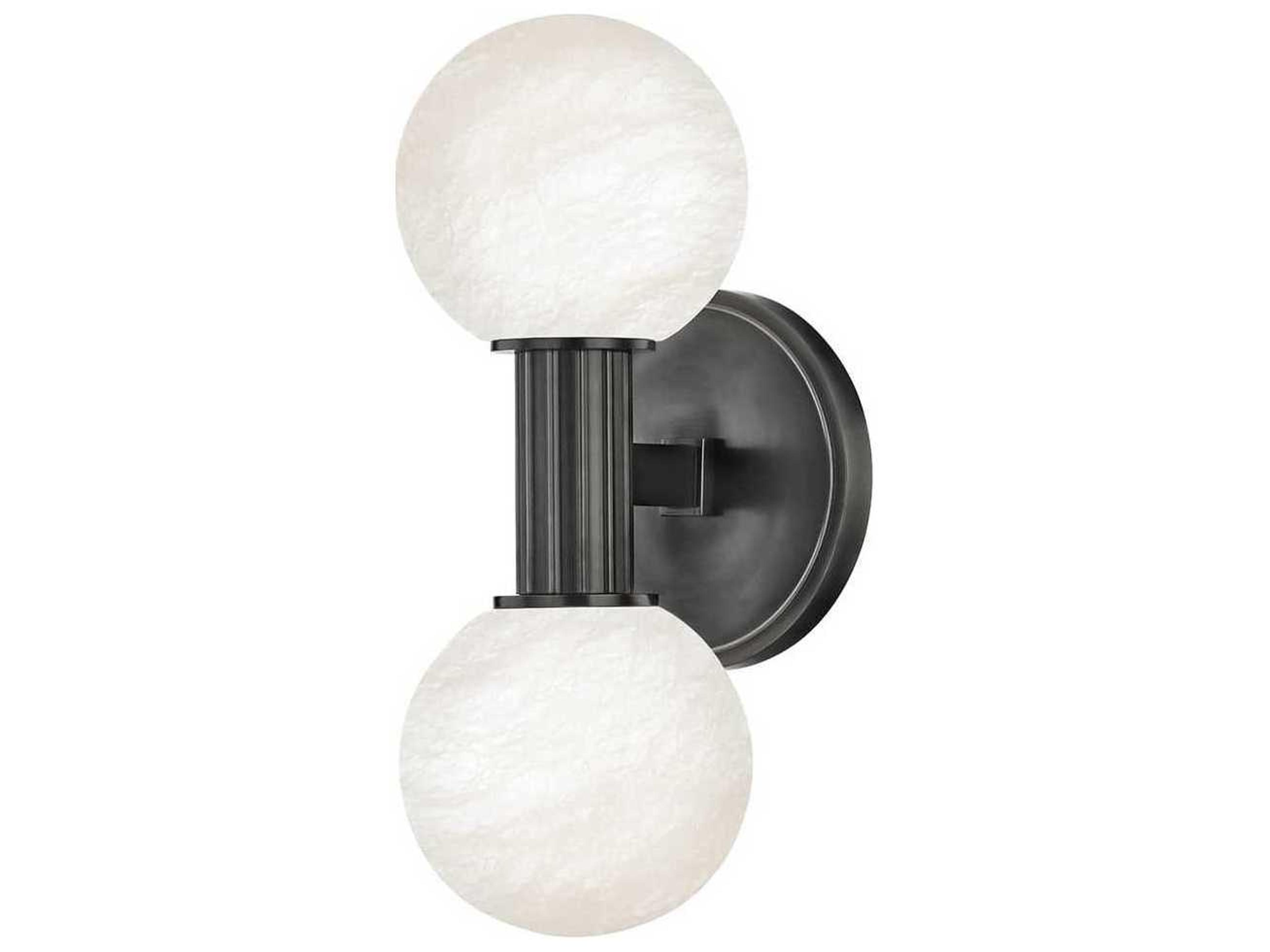 Hudson Valley Murray Hill 1-Light Distressed Bronze LED Vanity Light