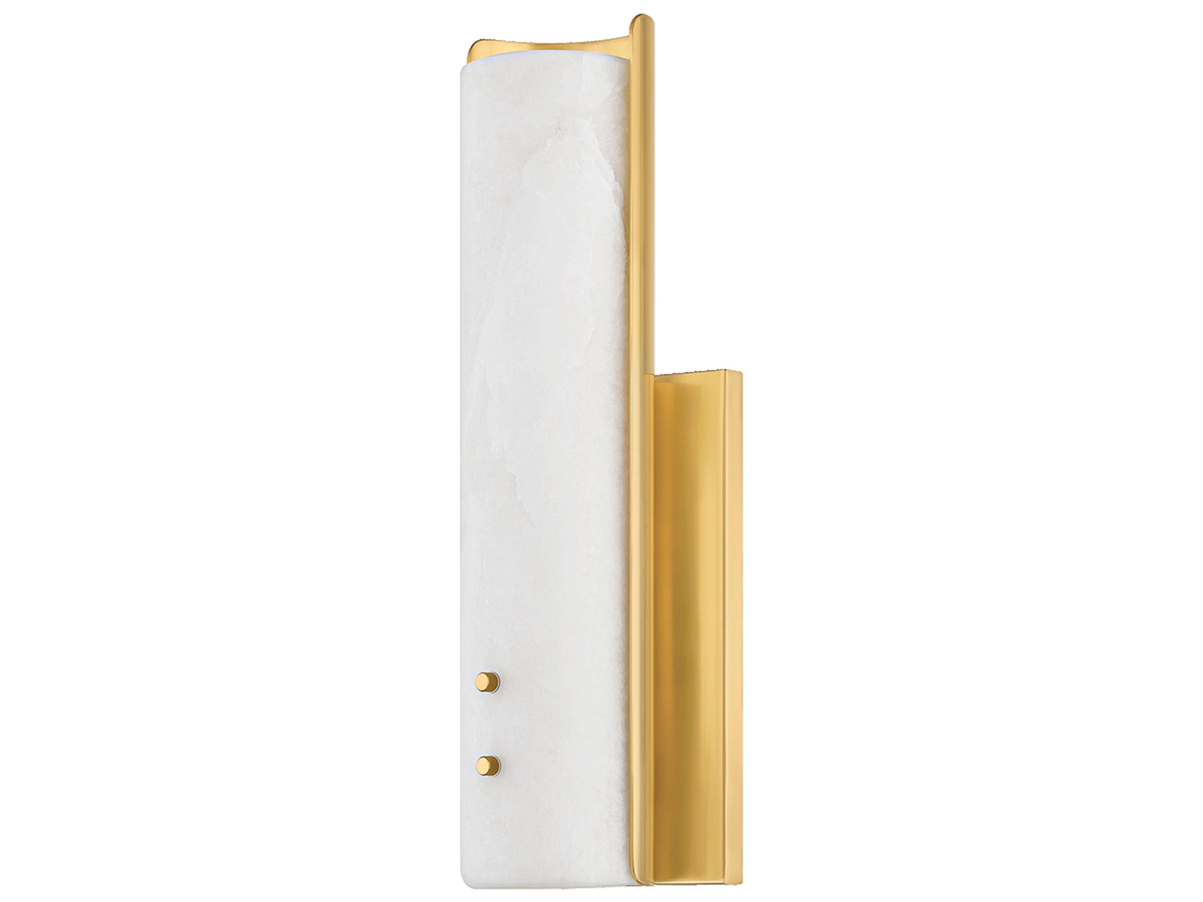 Lucio 1-Light Aged Brass Wall Sconce