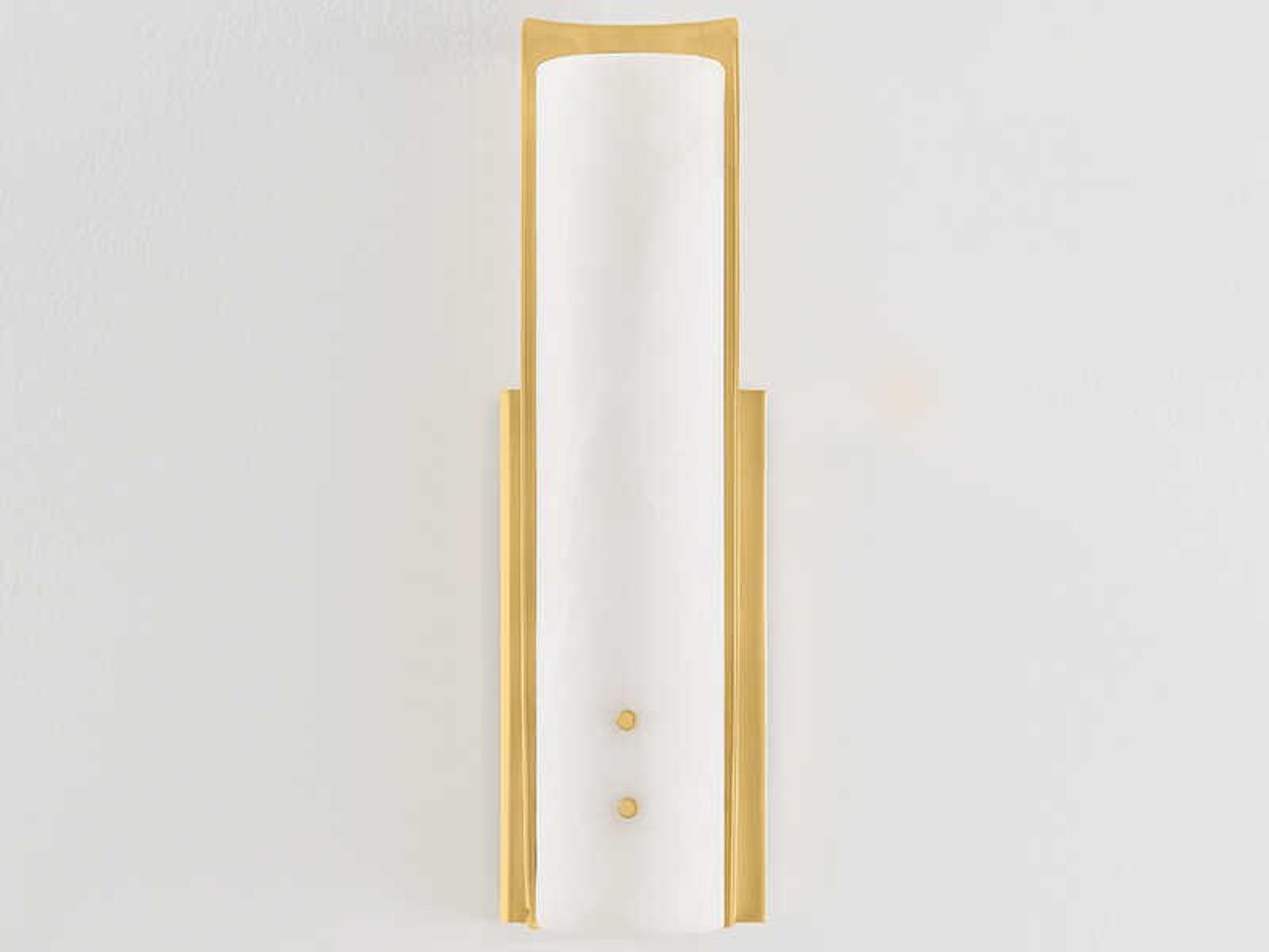 Hudson Valley Lucio 1-Light Aged Brass Wall Sconce