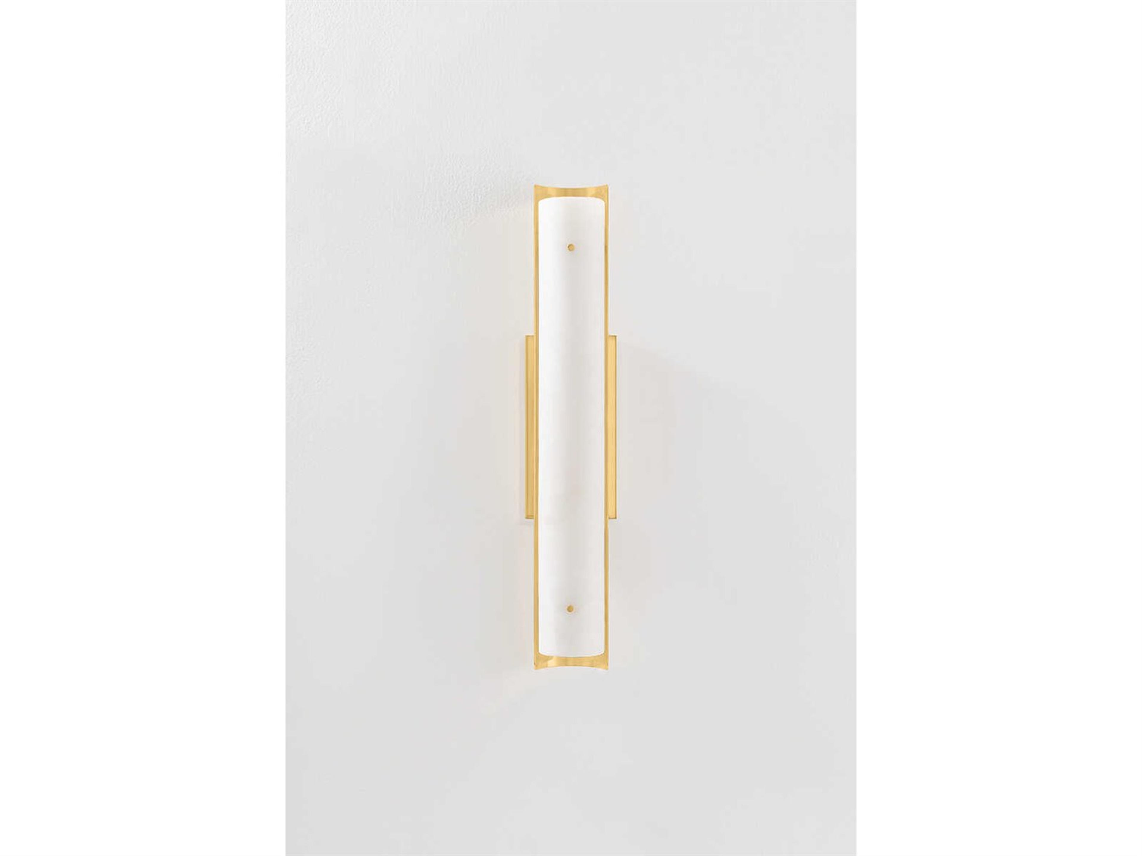 Hudson Valley Lucio 1-Light Aged Brass Wall Sconce