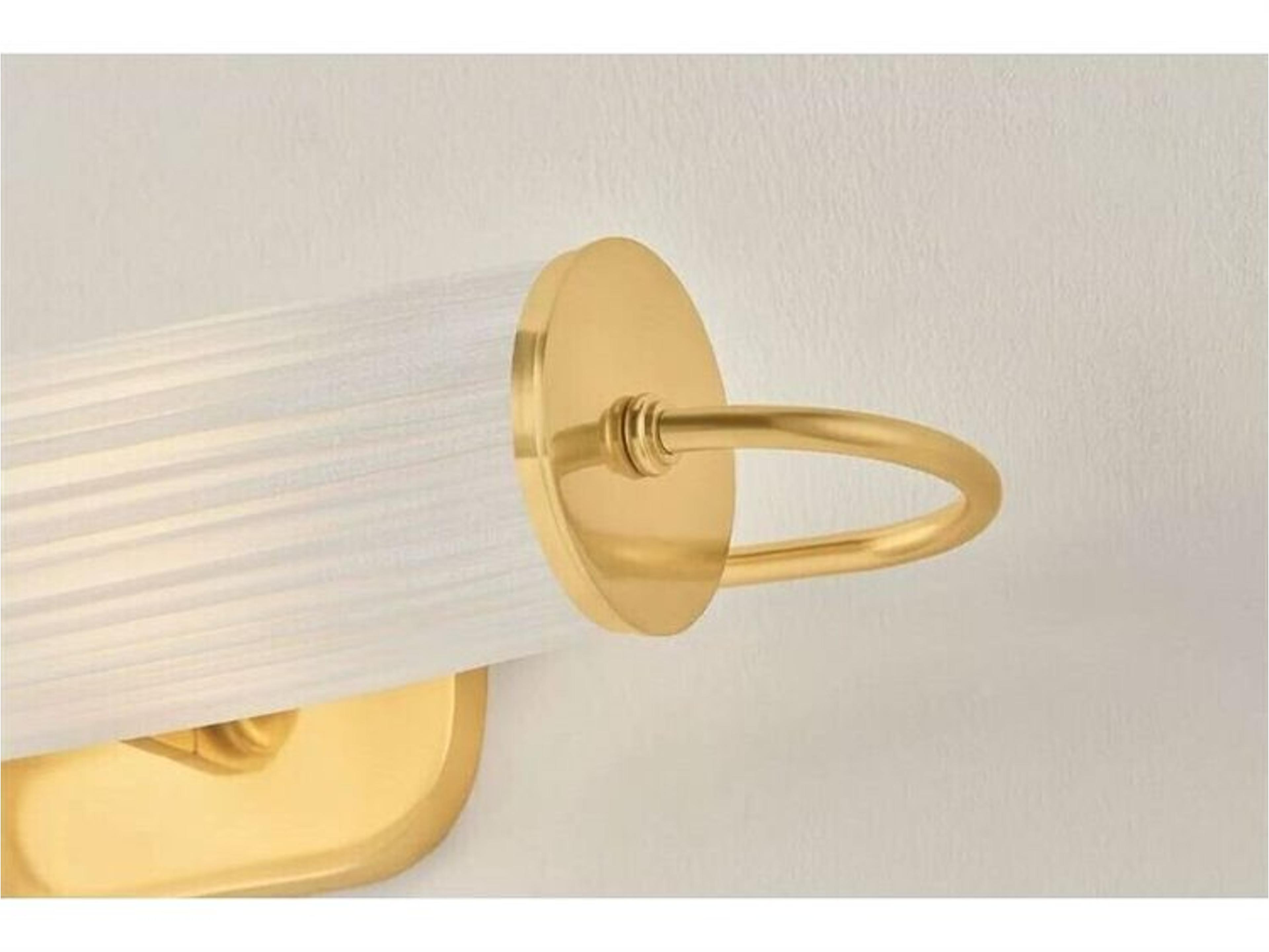 Hudson Valley Elaine 2-Light Aged Brass Picture Light