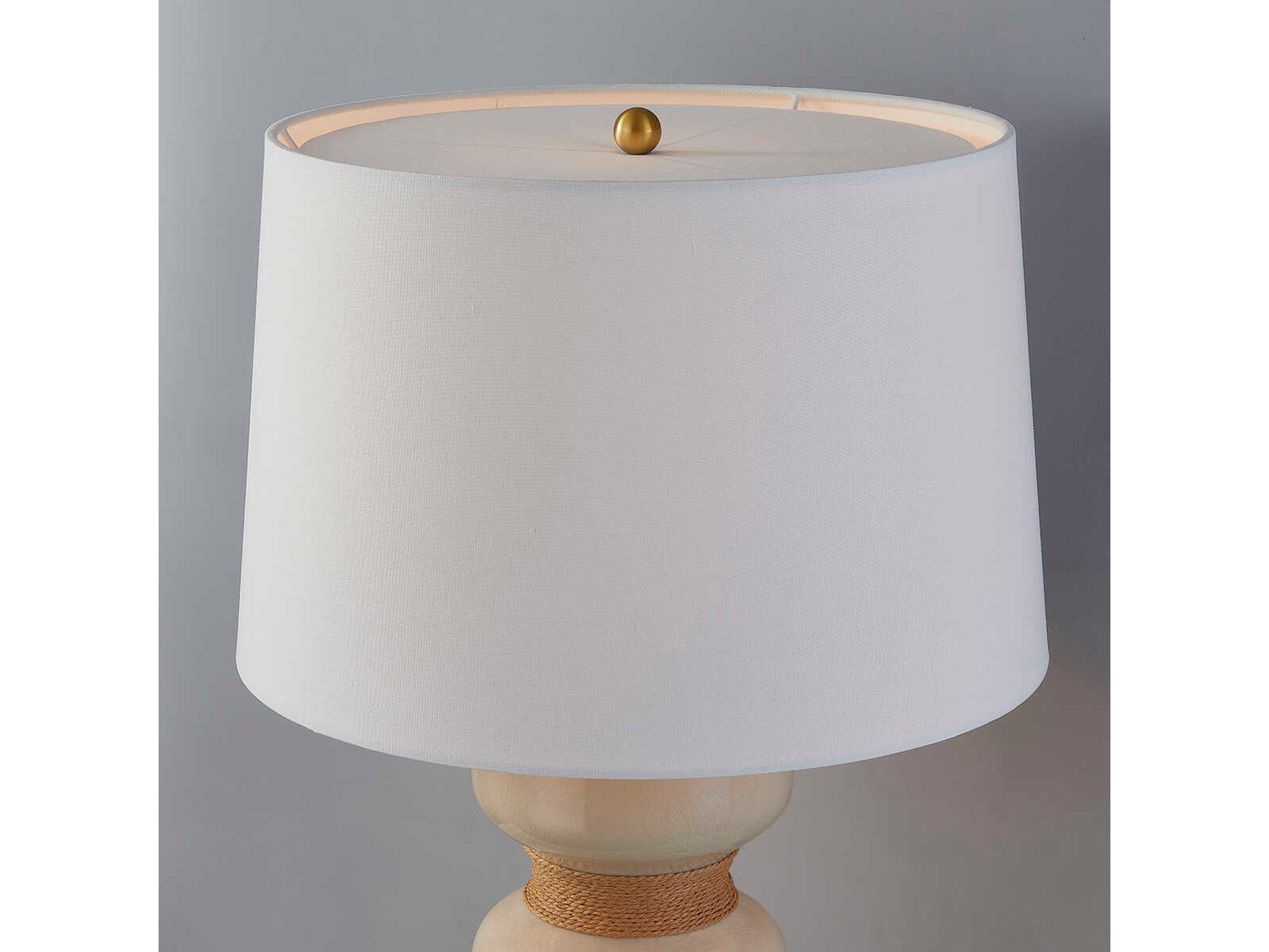 Hudson Valley Mindy Aged Brass Brown Buffet Lamp