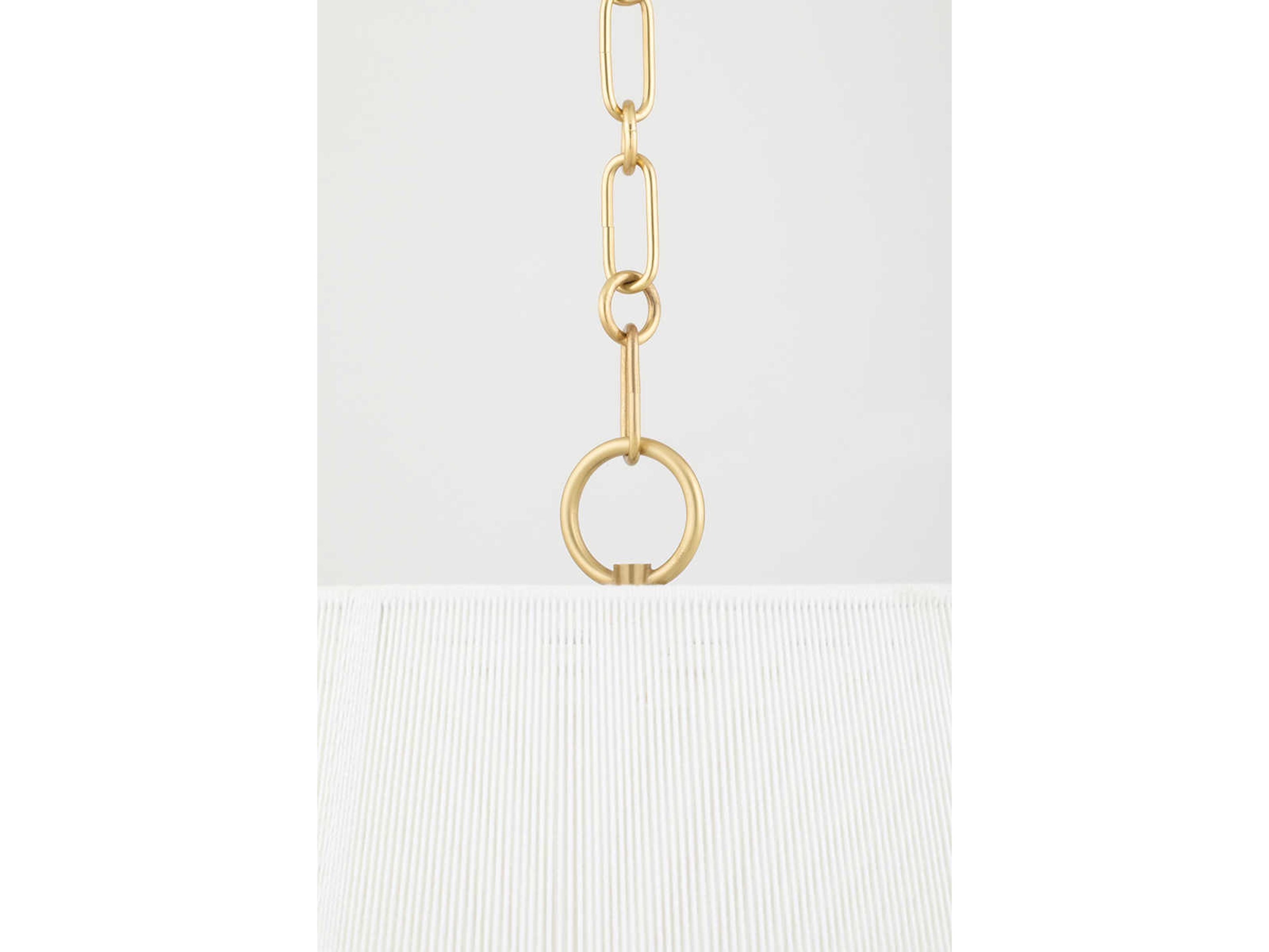 Hudson Valley Debi 4-Light Aged Brass Pendant