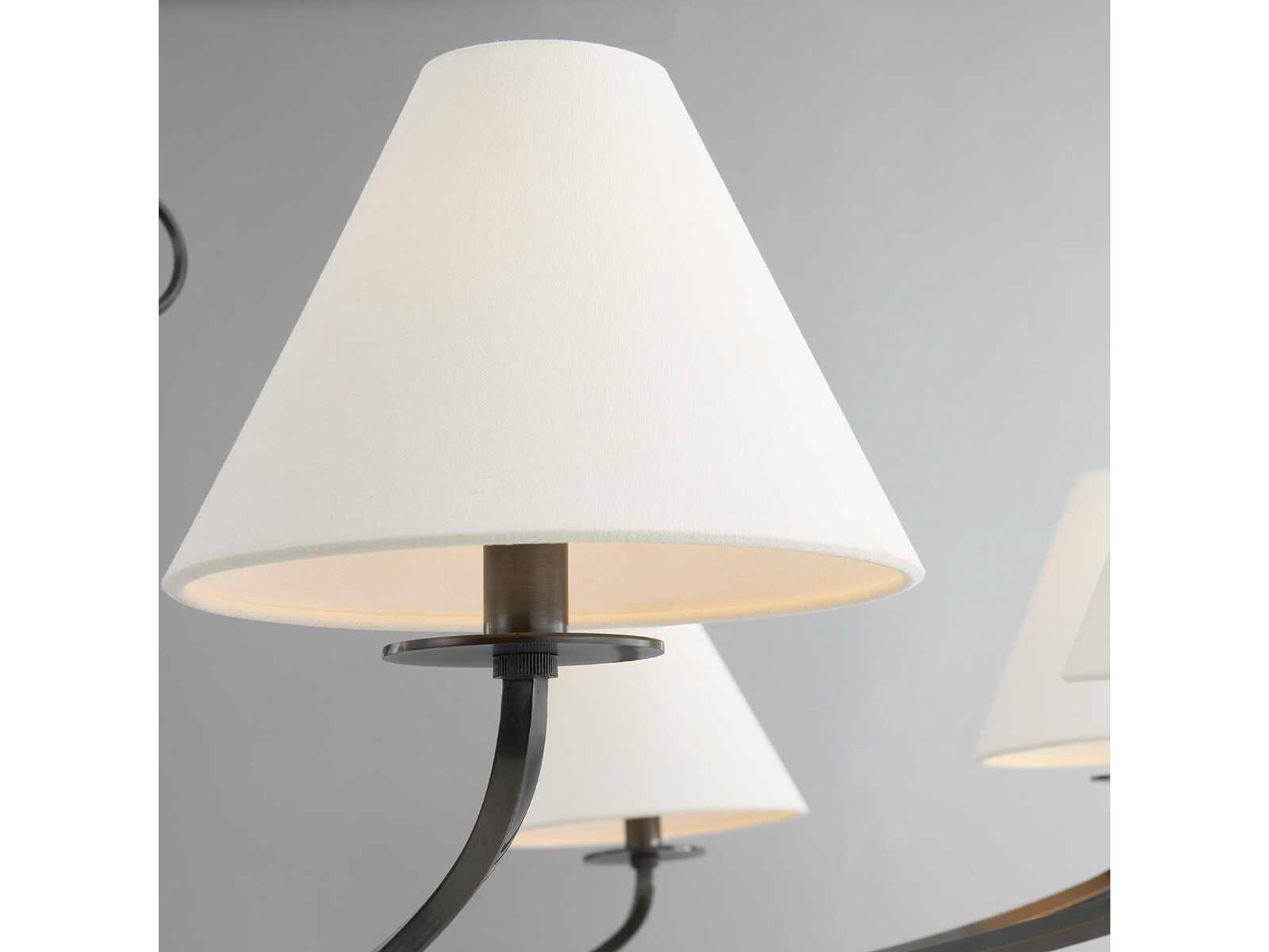 Hudson Valley Stacey 8-Light Old Bronze Empire Chandelier