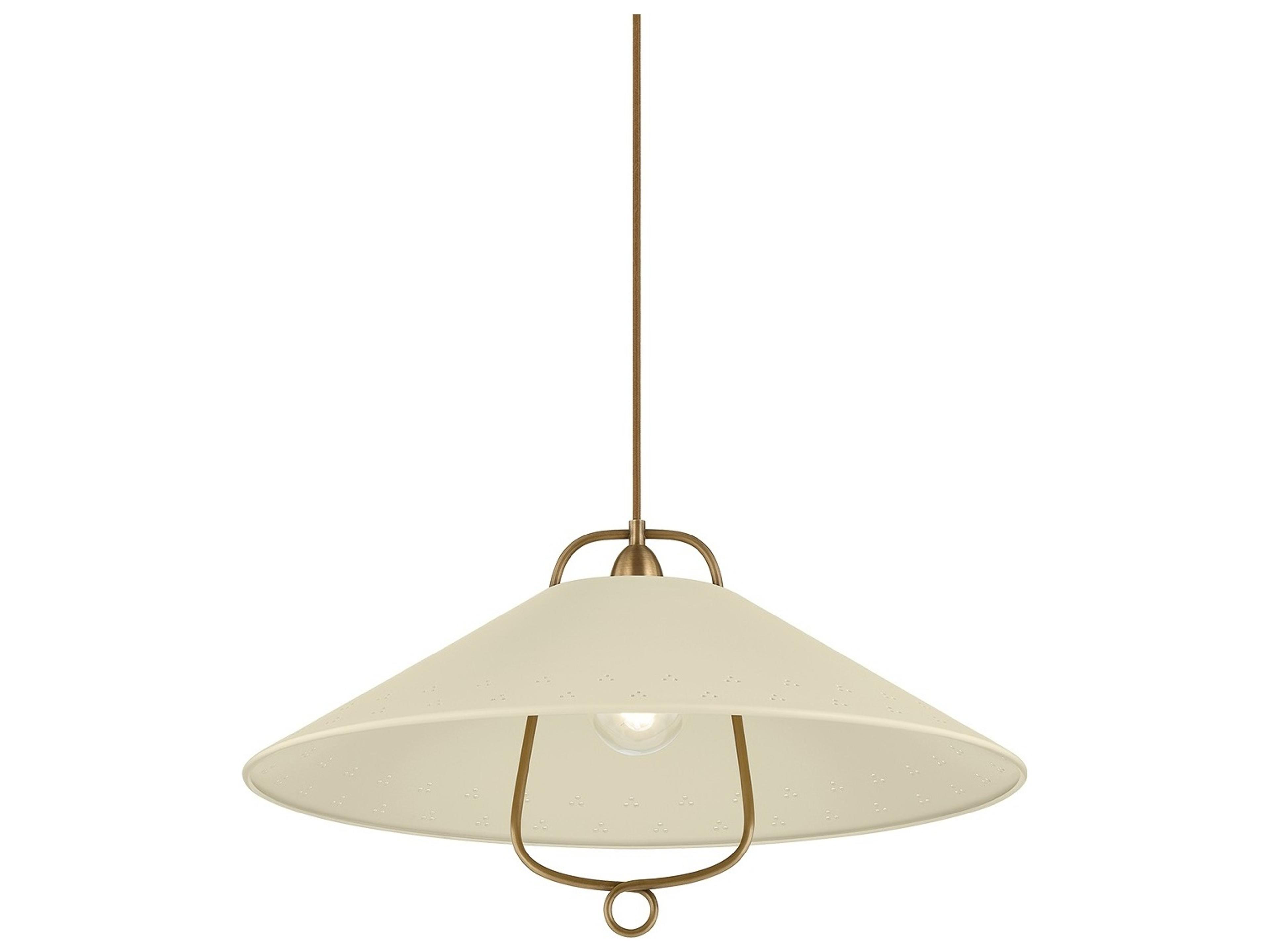 Pawley 1-Light Historic Bronze Soft Sand Empire Pendant