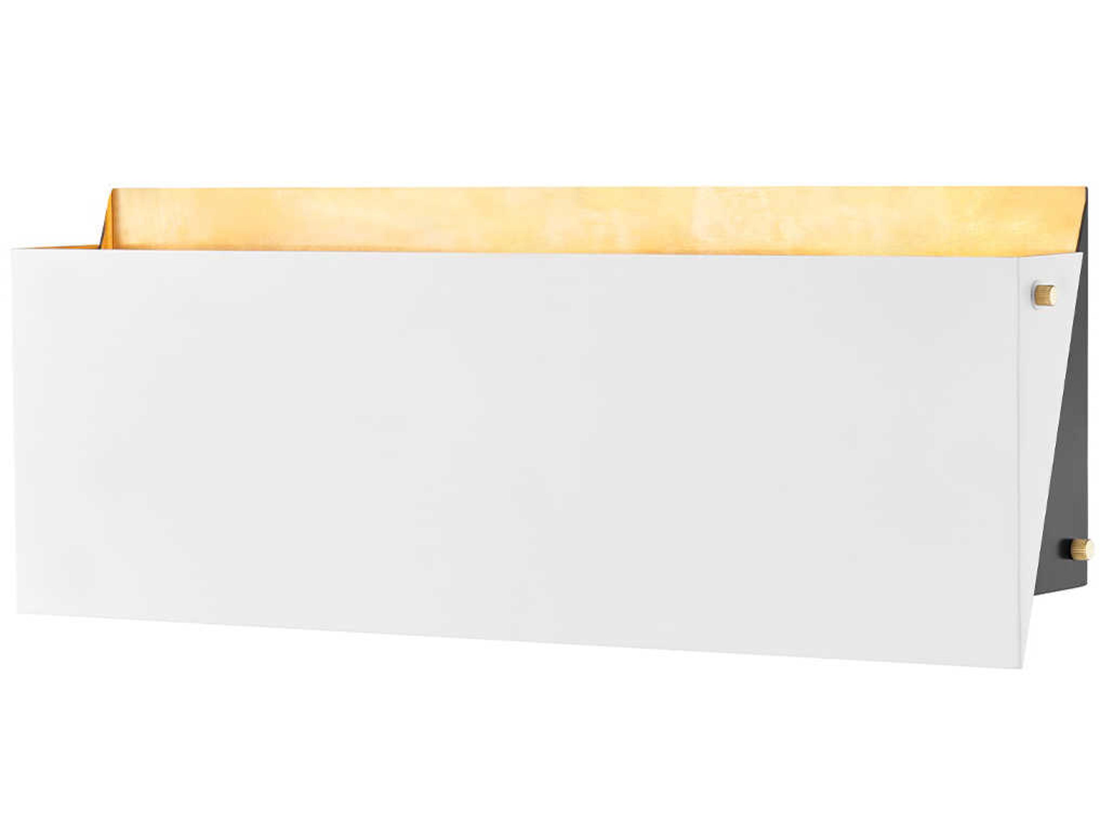 Hudson Valley Ratio 2-Light Aged Brass Vanity Light