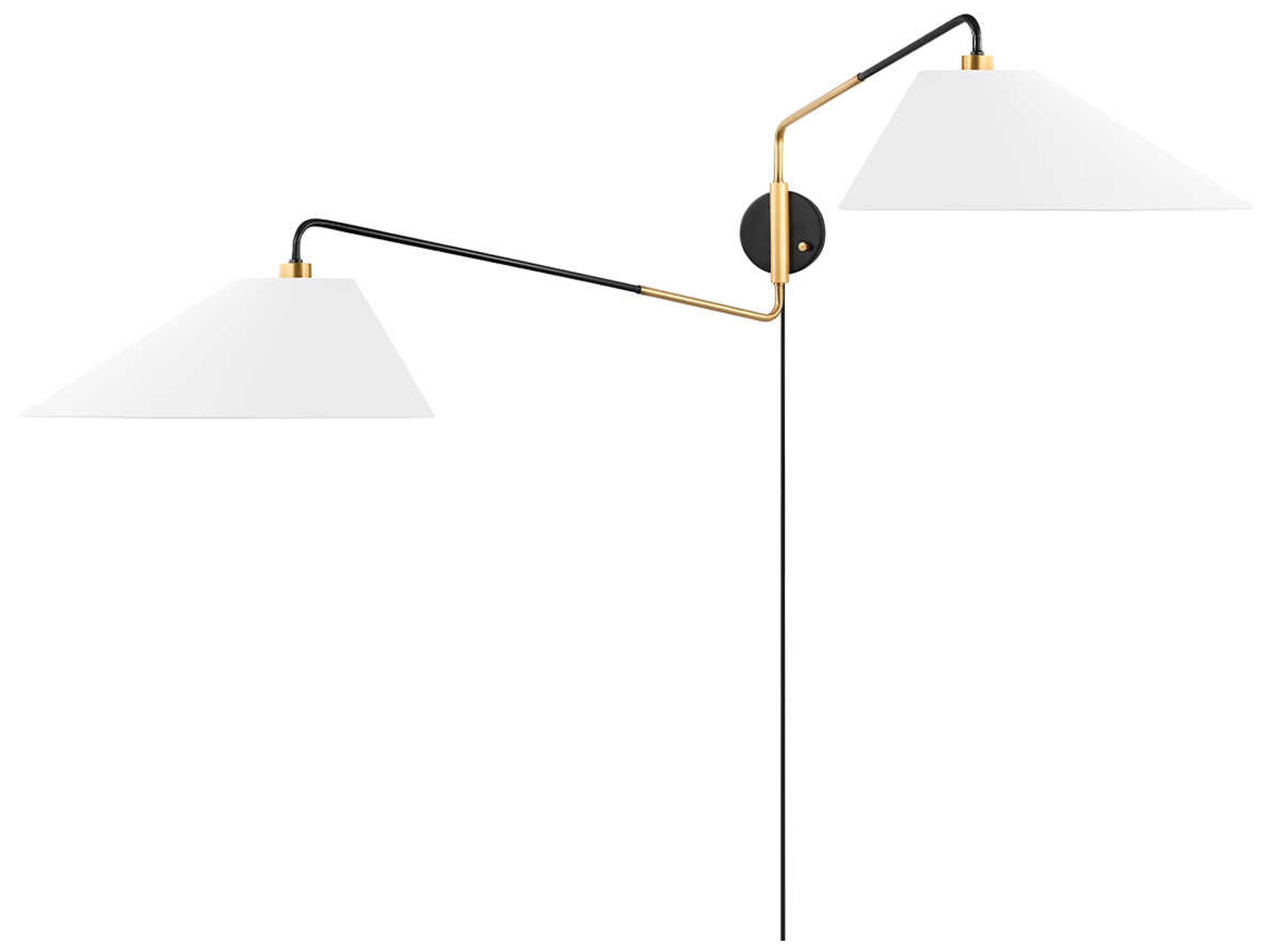 Hudson Valley Duo 2 - Light Swing Arm