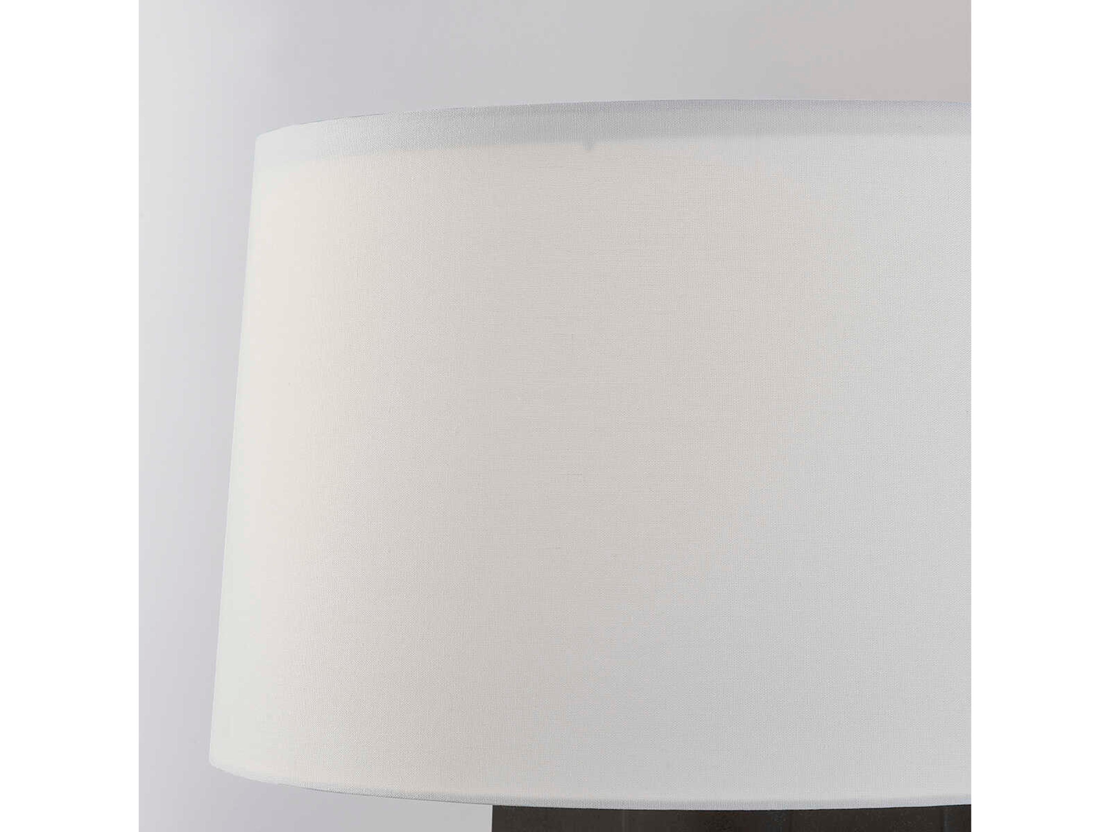 Hudson Valley Wilson Aged Brass Gray Buffet Lamp