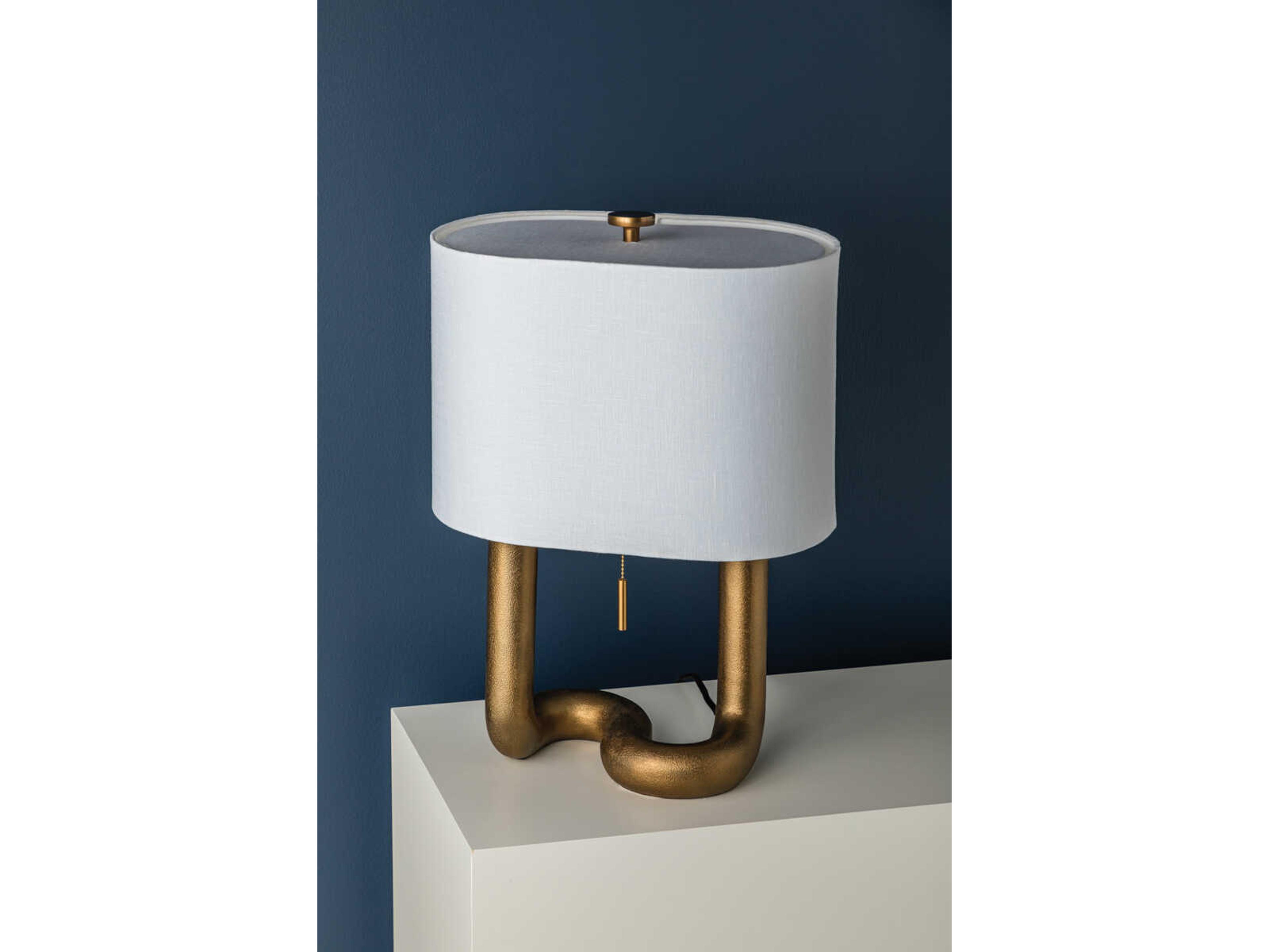 Hudson Valley Armonk Aged Brass Table Lamp