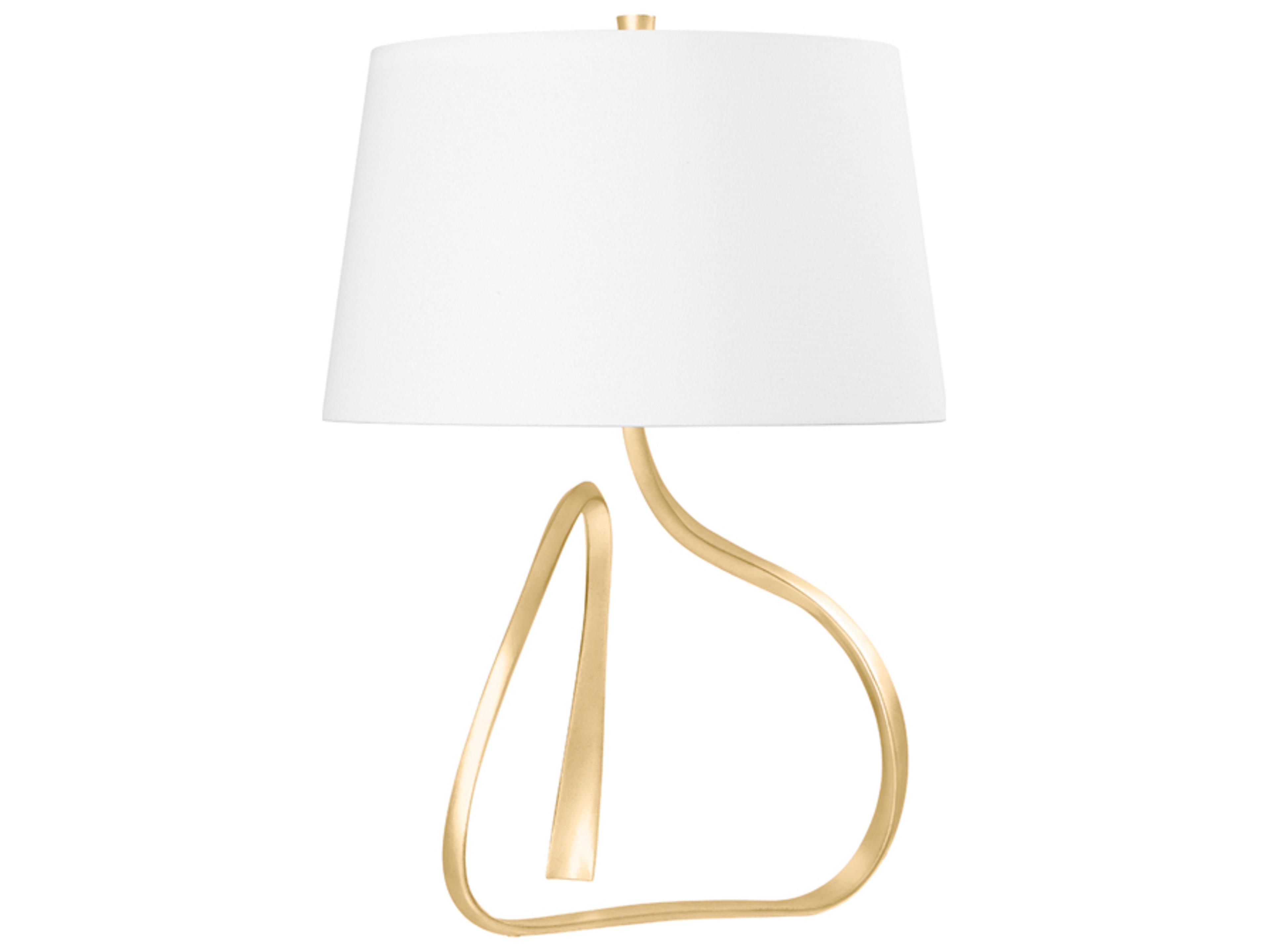 Tharold Vintage Gold Leaf Buffet Lamp