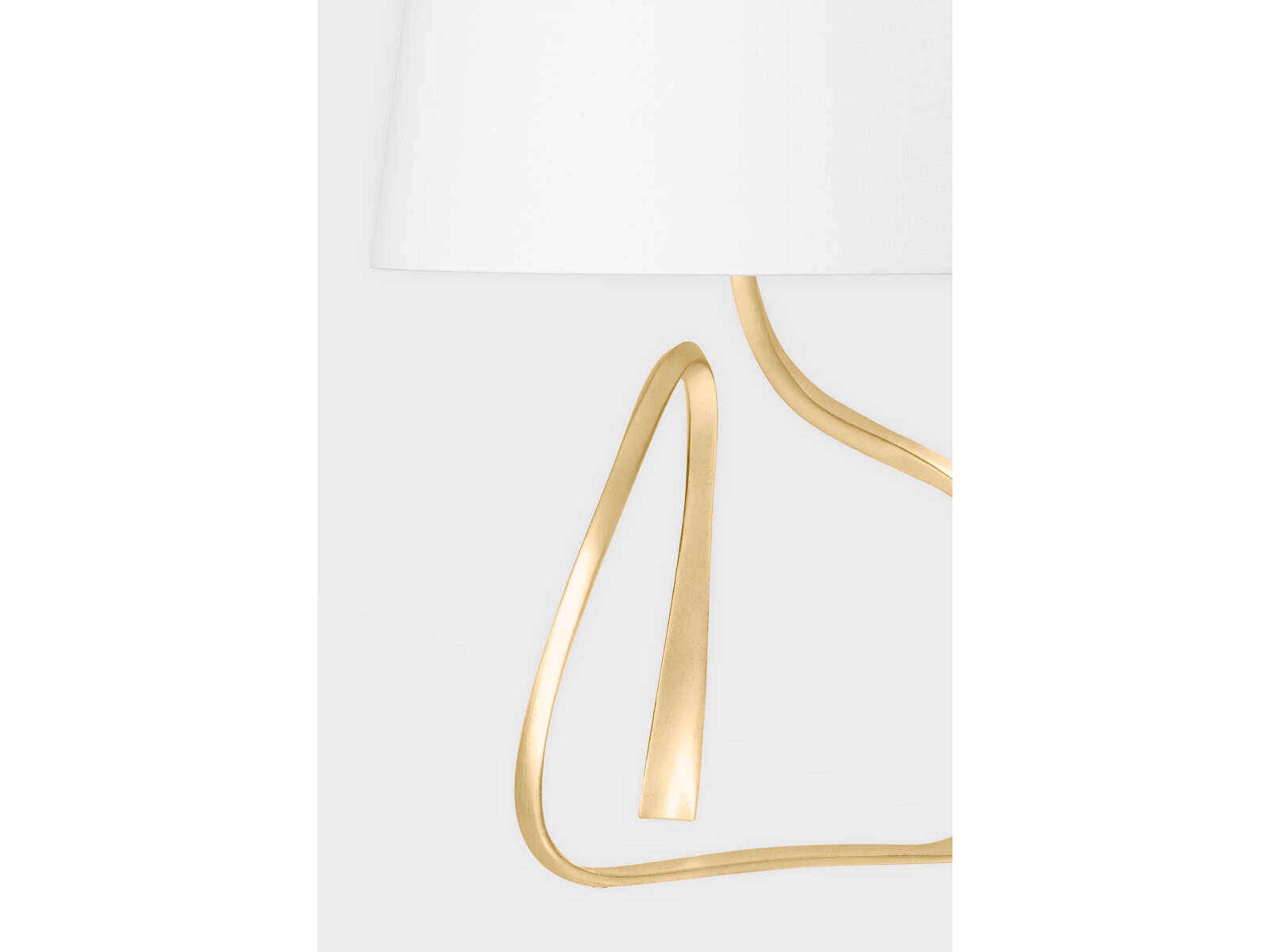 Hudson Valley Tharold Vintage Gold Leaf Buffet Lamp