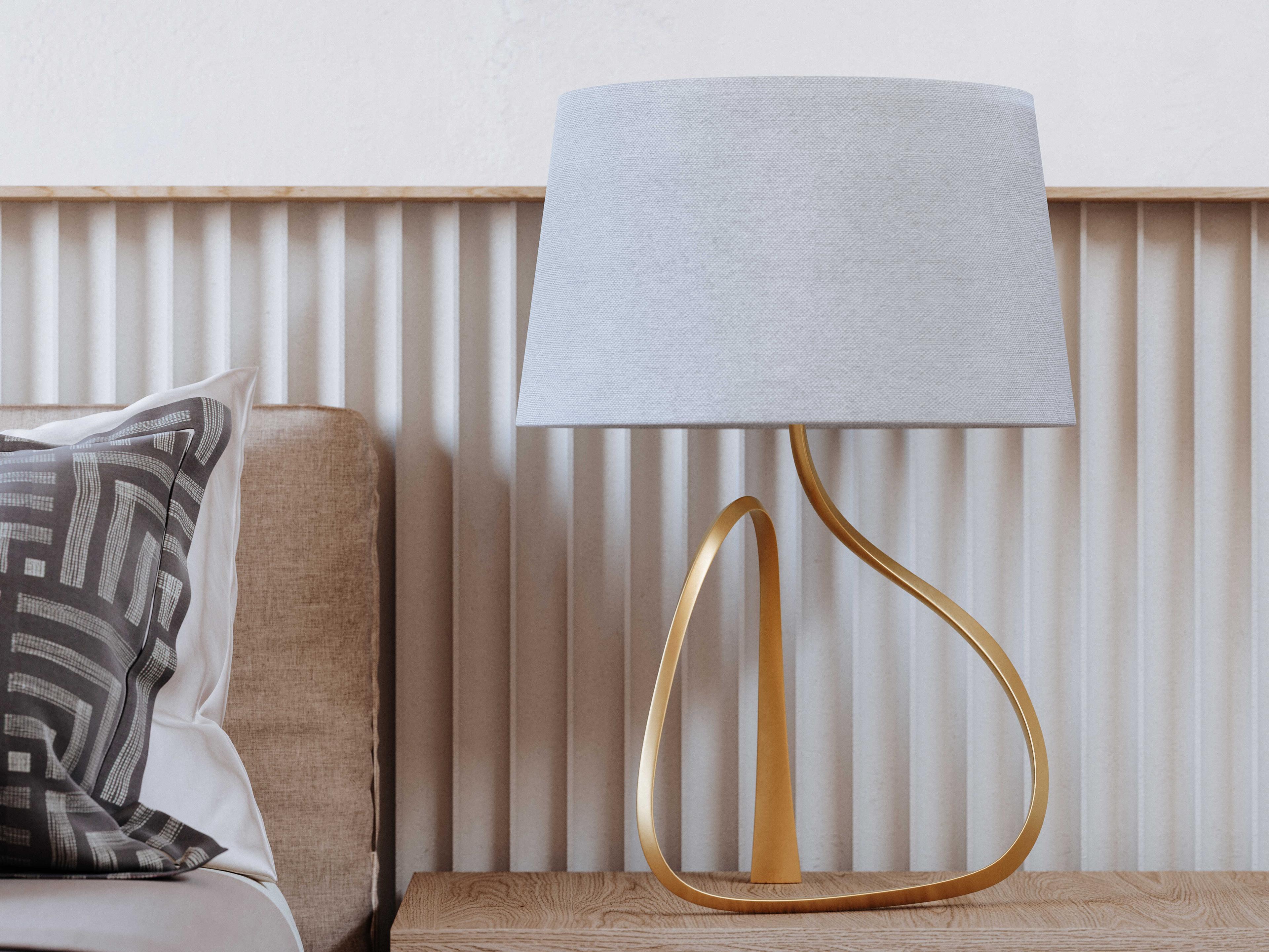 Hudson Valley Tharold Vintage Gold Leaf Buffet Lamp