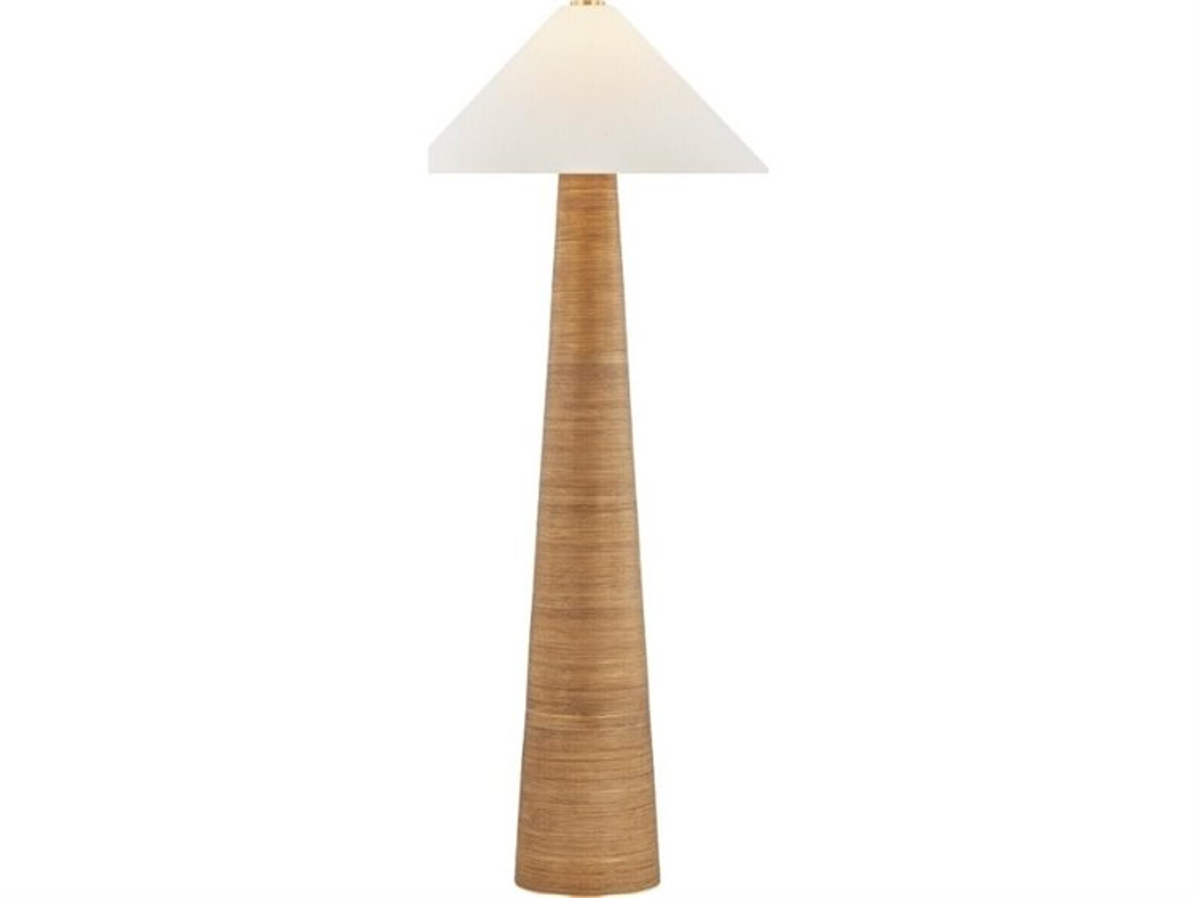 Haviland Aged Brass Floor Lamp