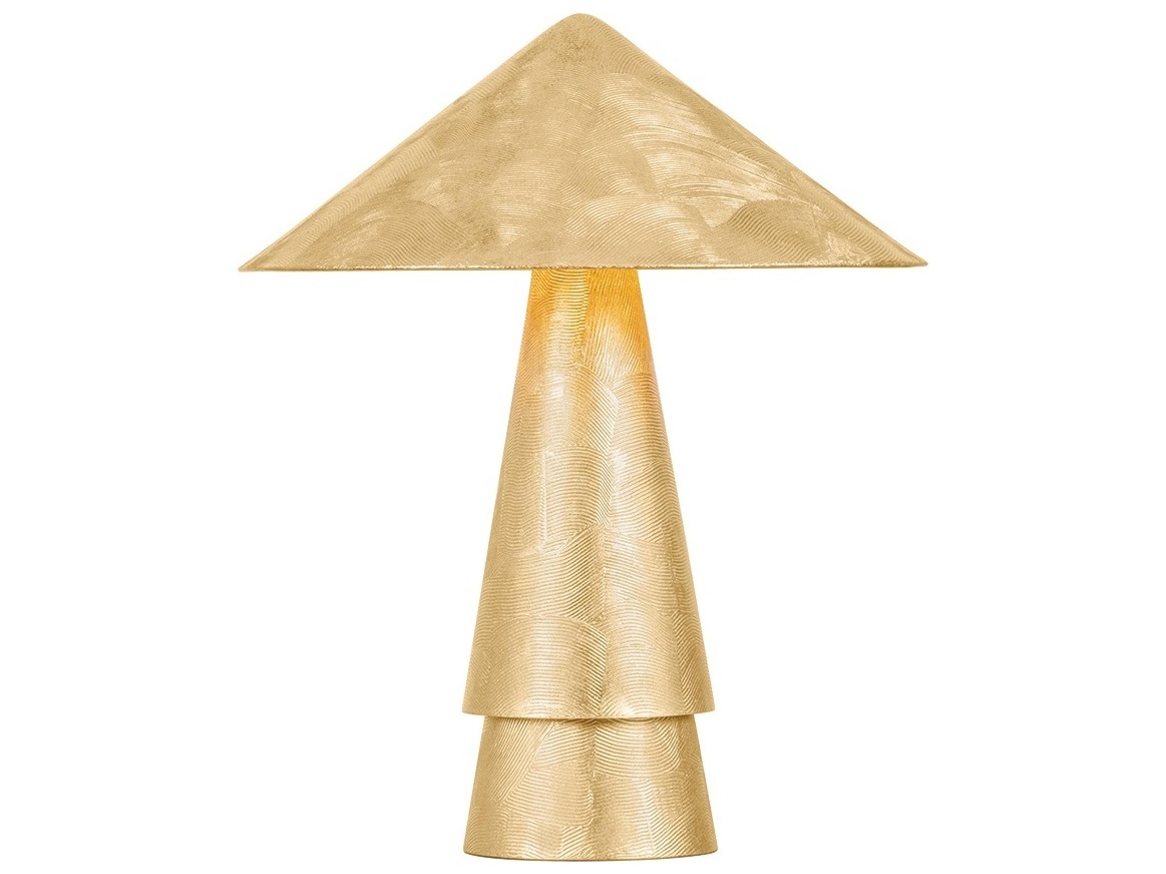Foxton Vintage Gold Leaf Table Lamp