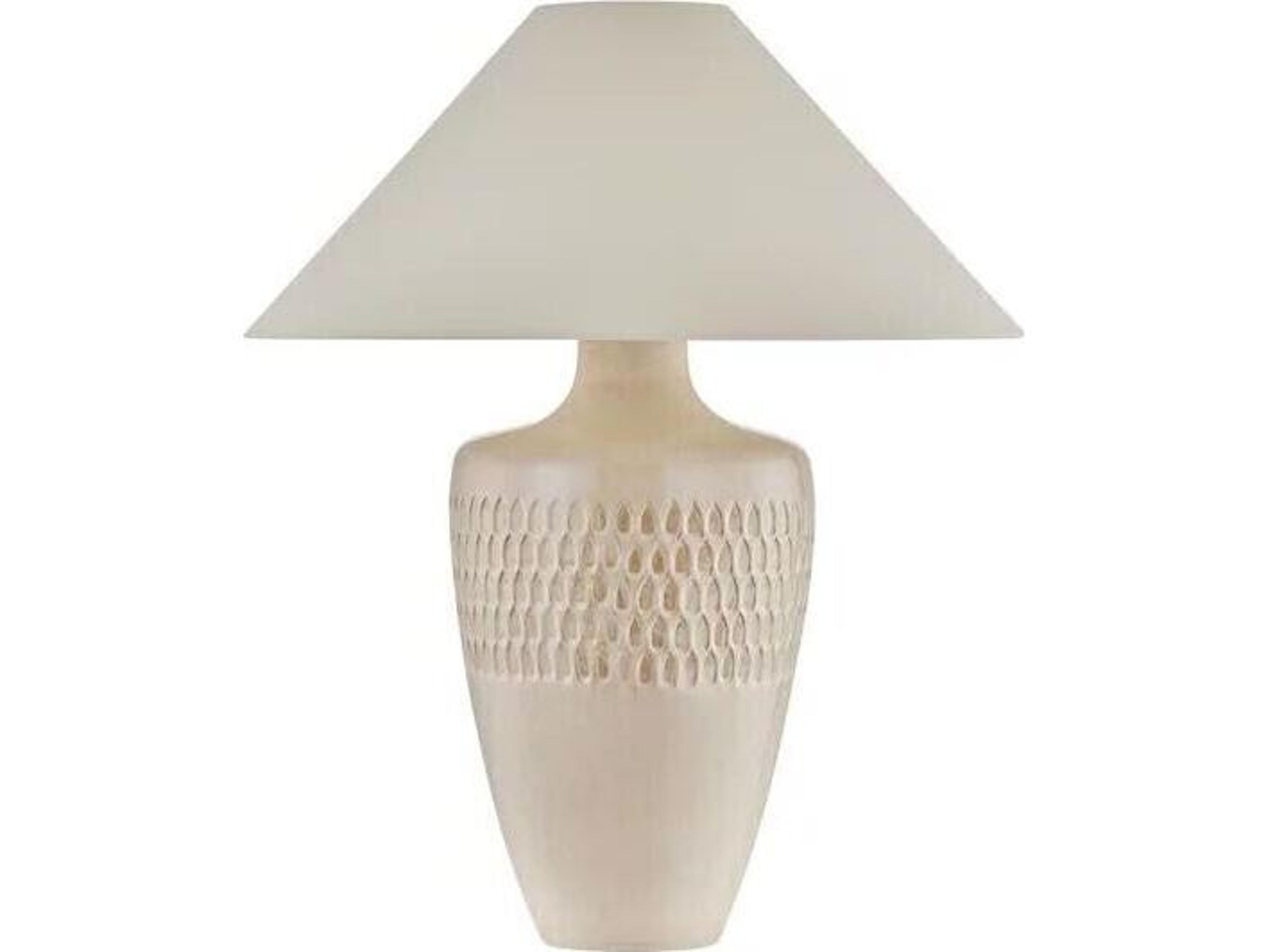Valleydale Aged Brass Ceramic Reactive Manchado White Traditional Buffet Lamp