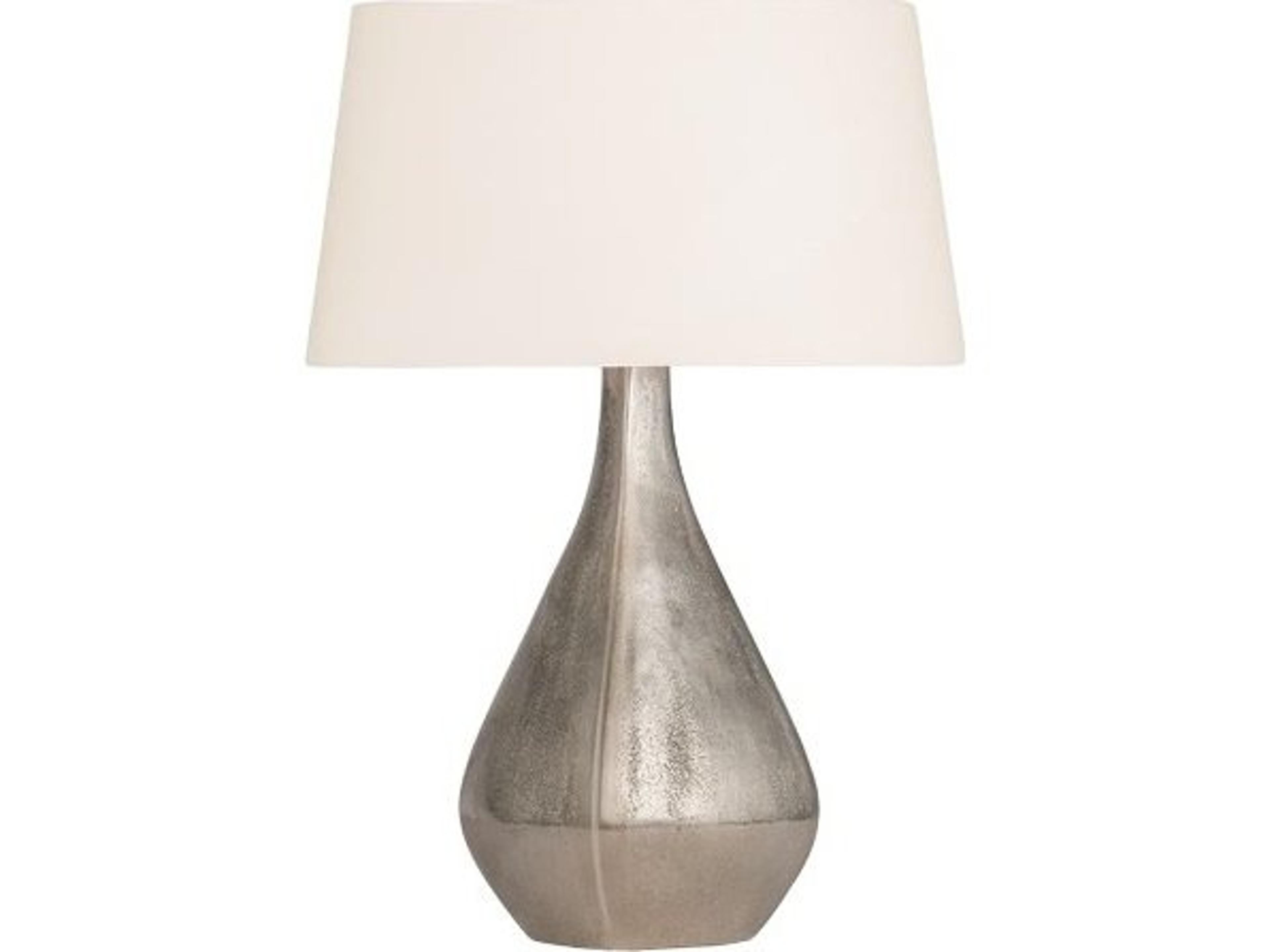 Hudson Valley Fieldston Warm Silver Buffet Lamp