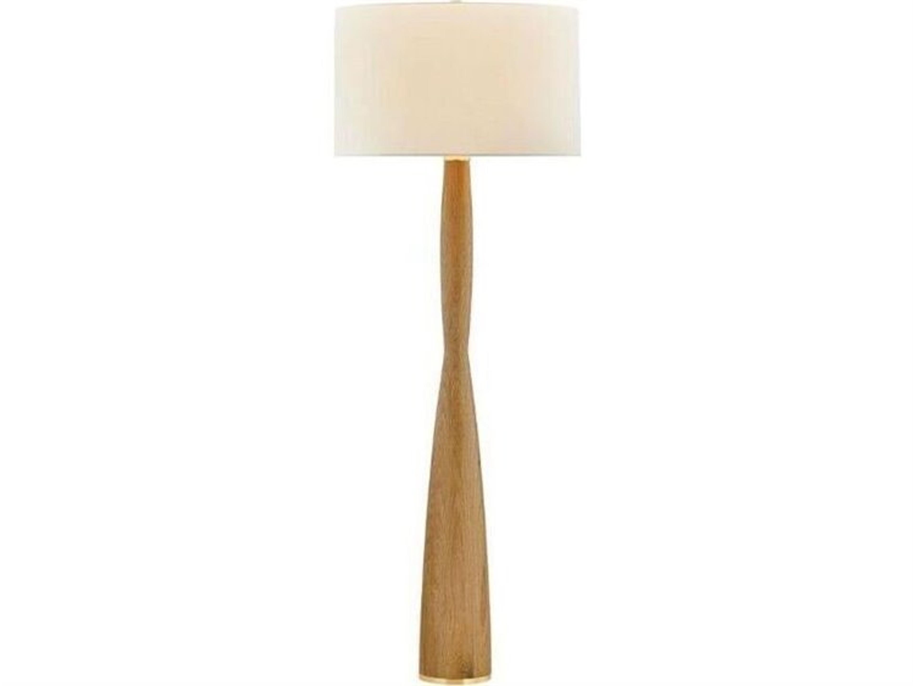 Somers Chase Aged Brass Floor Lamp