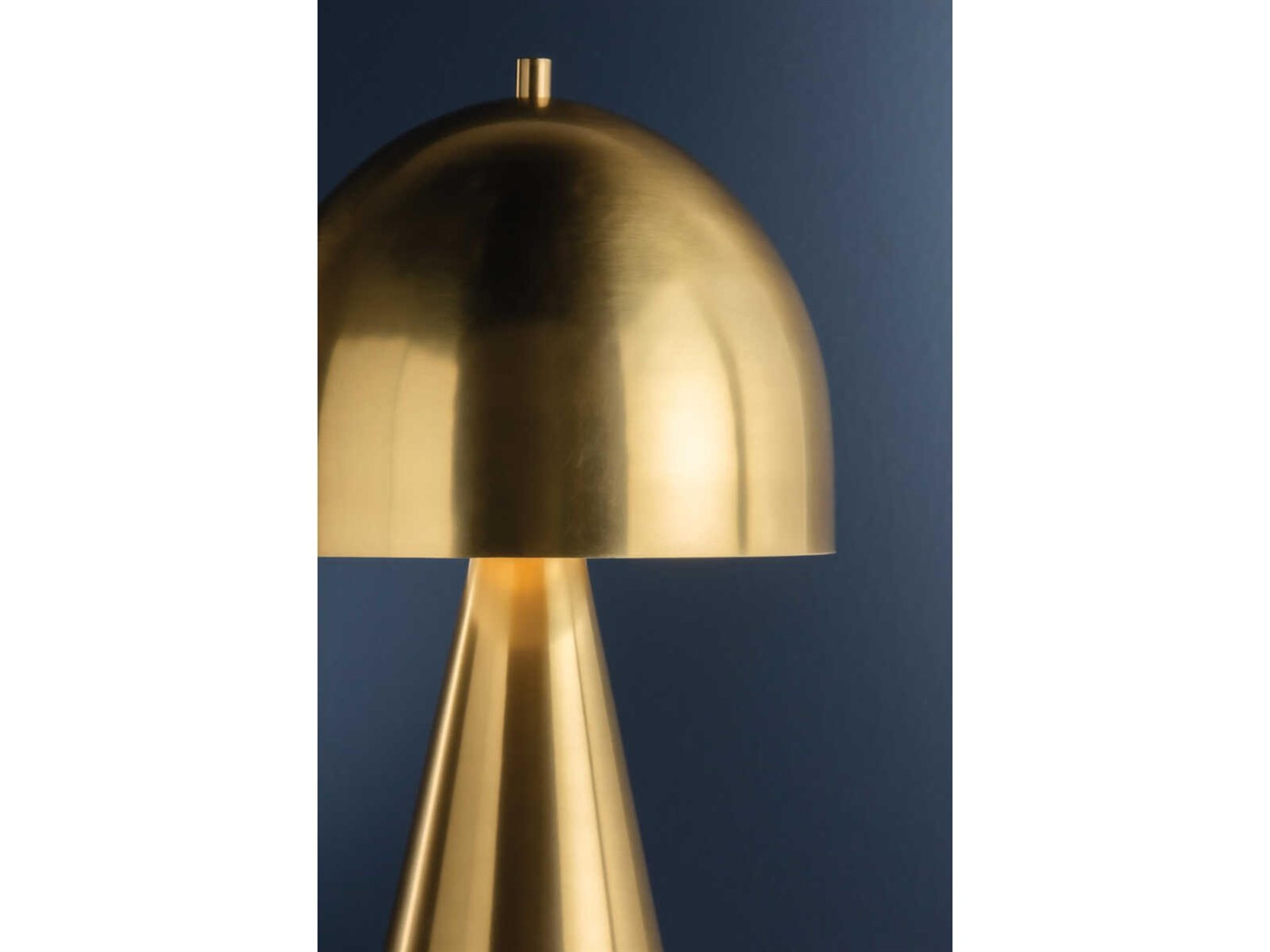 Hudson Valley Hopkinton Aged Brass Metal Table Lamp