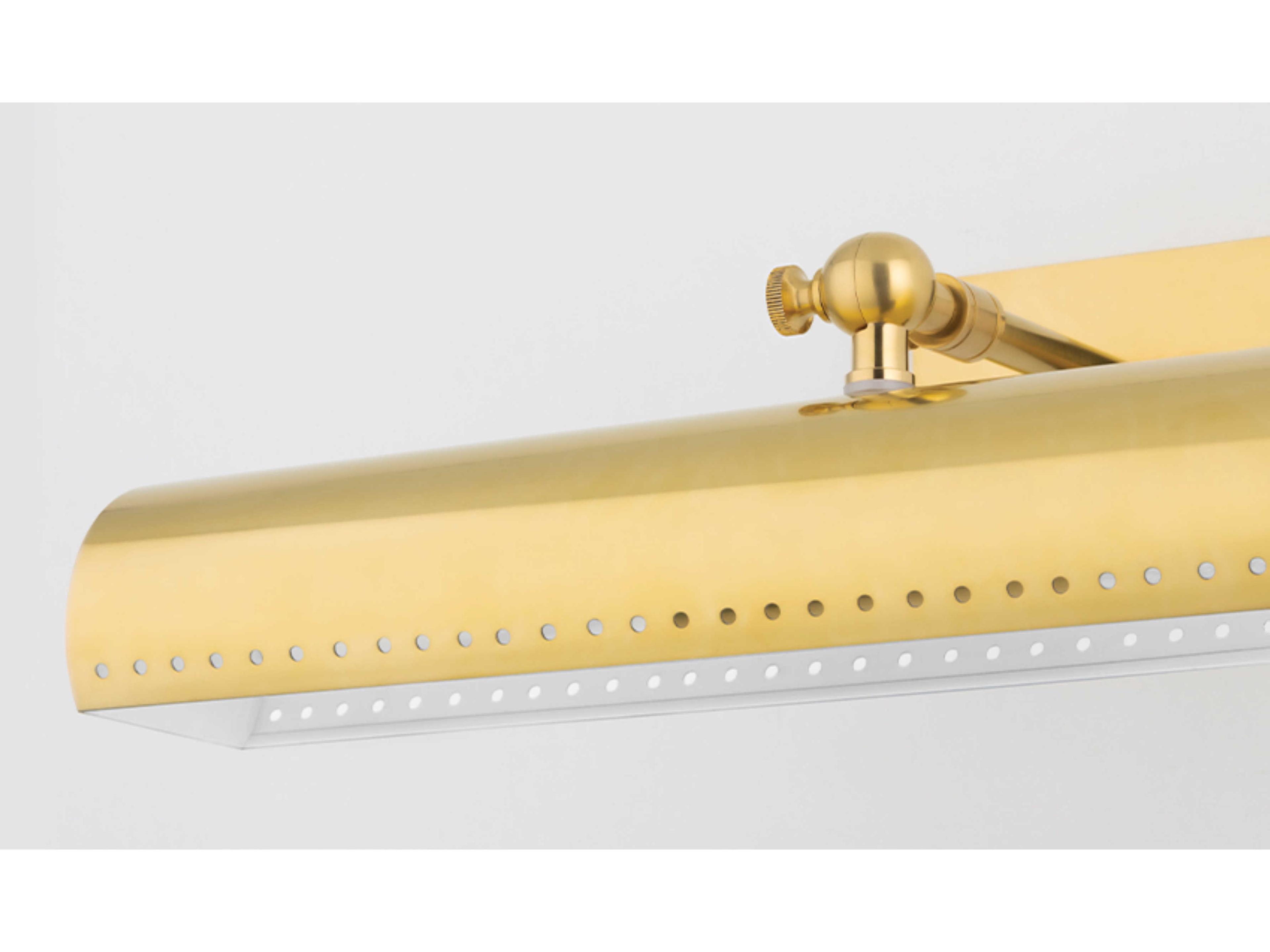 Hudson Valley Hampshire 3-Light Aged Brass Picture Light