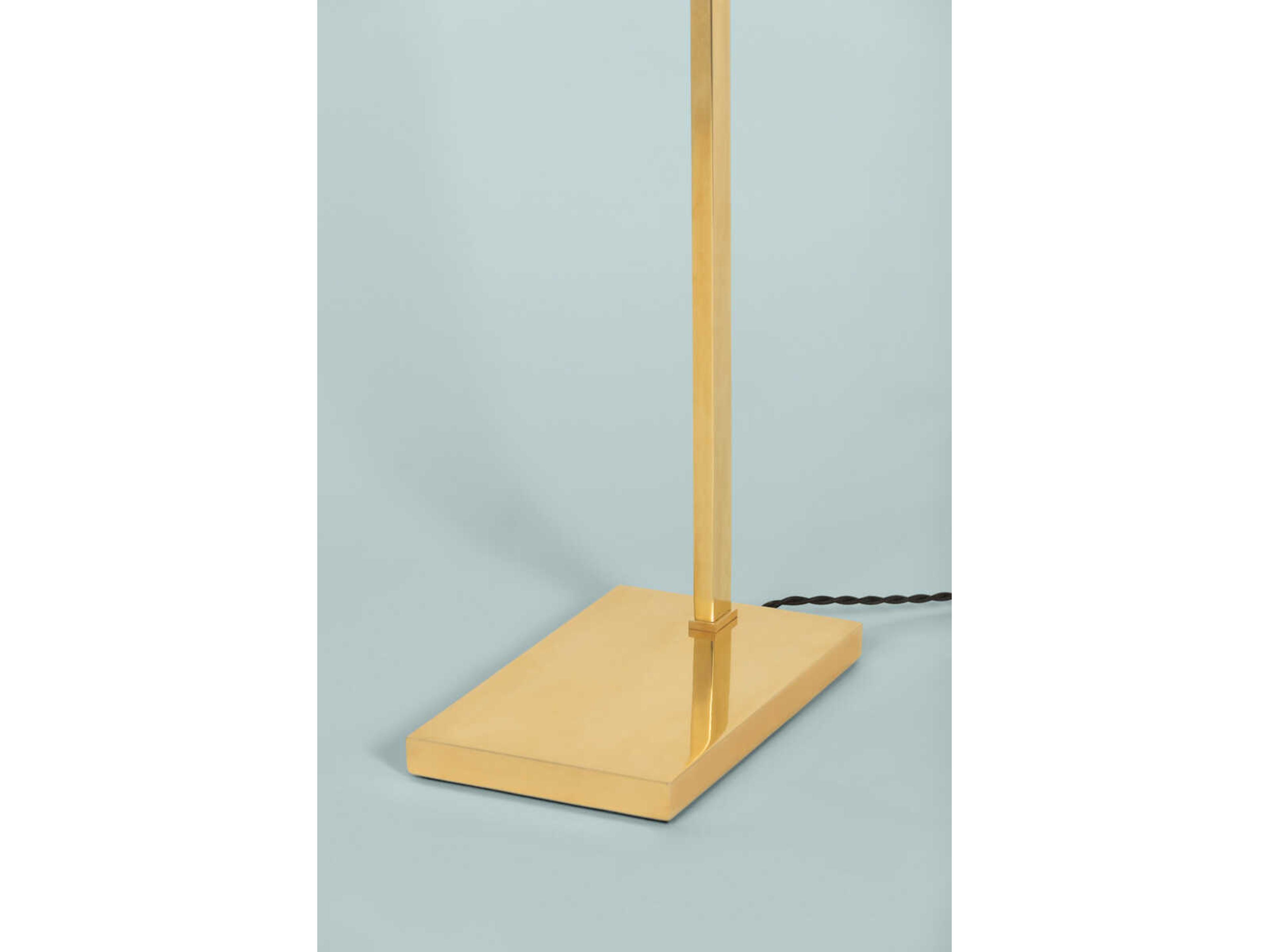 Hudson Valley Highgrove Aged Brass Floor Lamp