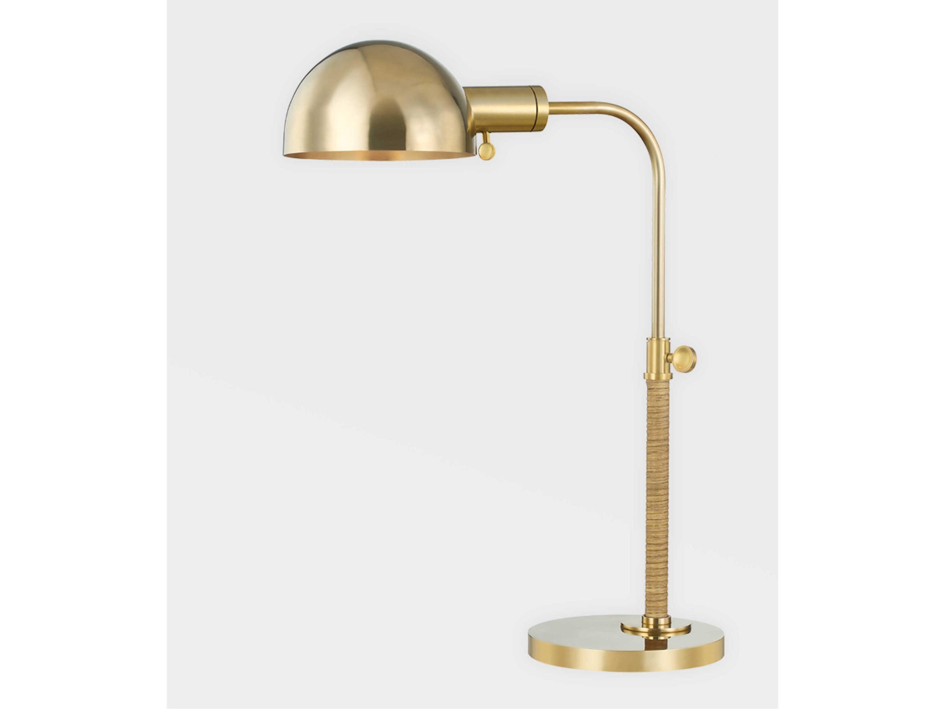 Hudson Valley Devon Aged Brass Desk Lamp
