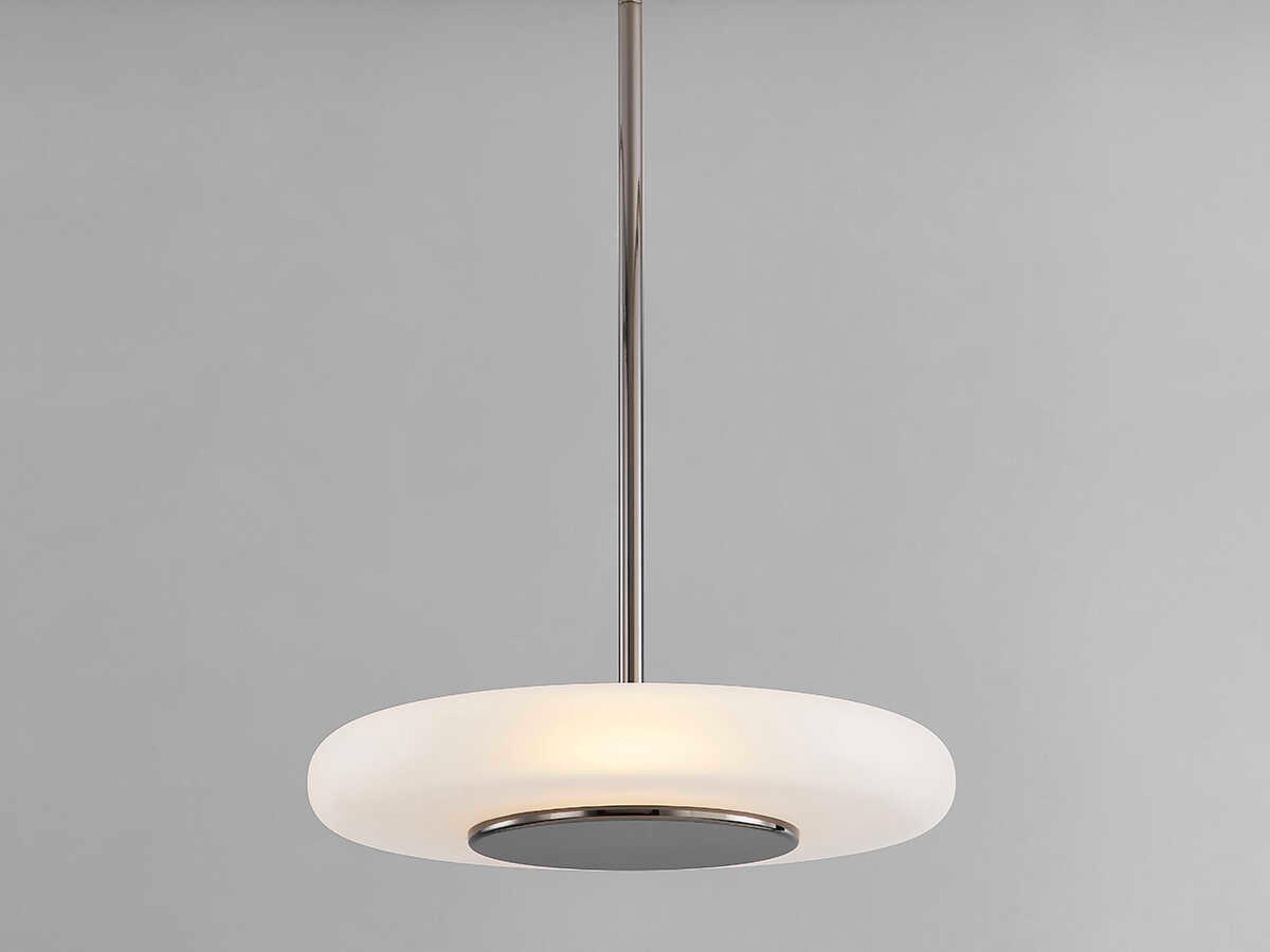 Hudson Valley Blyford 1-Light Black Nickel LED Round Pendant