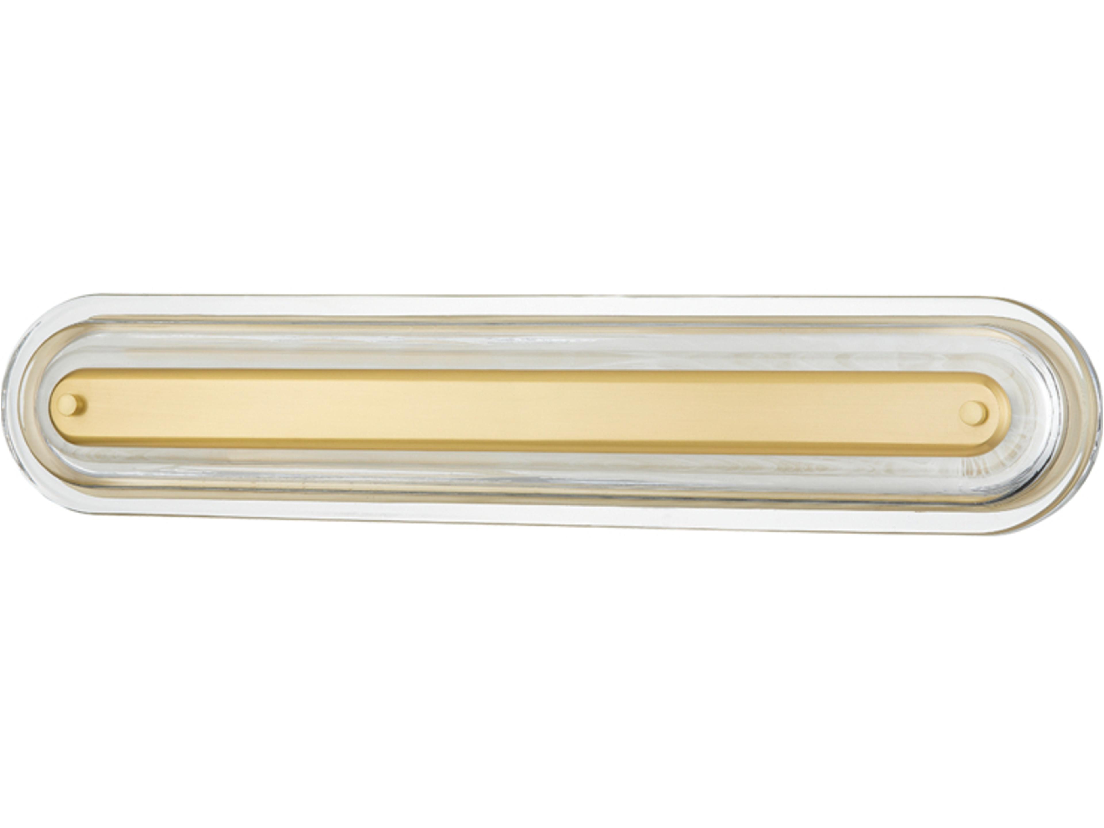 Litton 1-Light Aged Brass LED Vanity Light