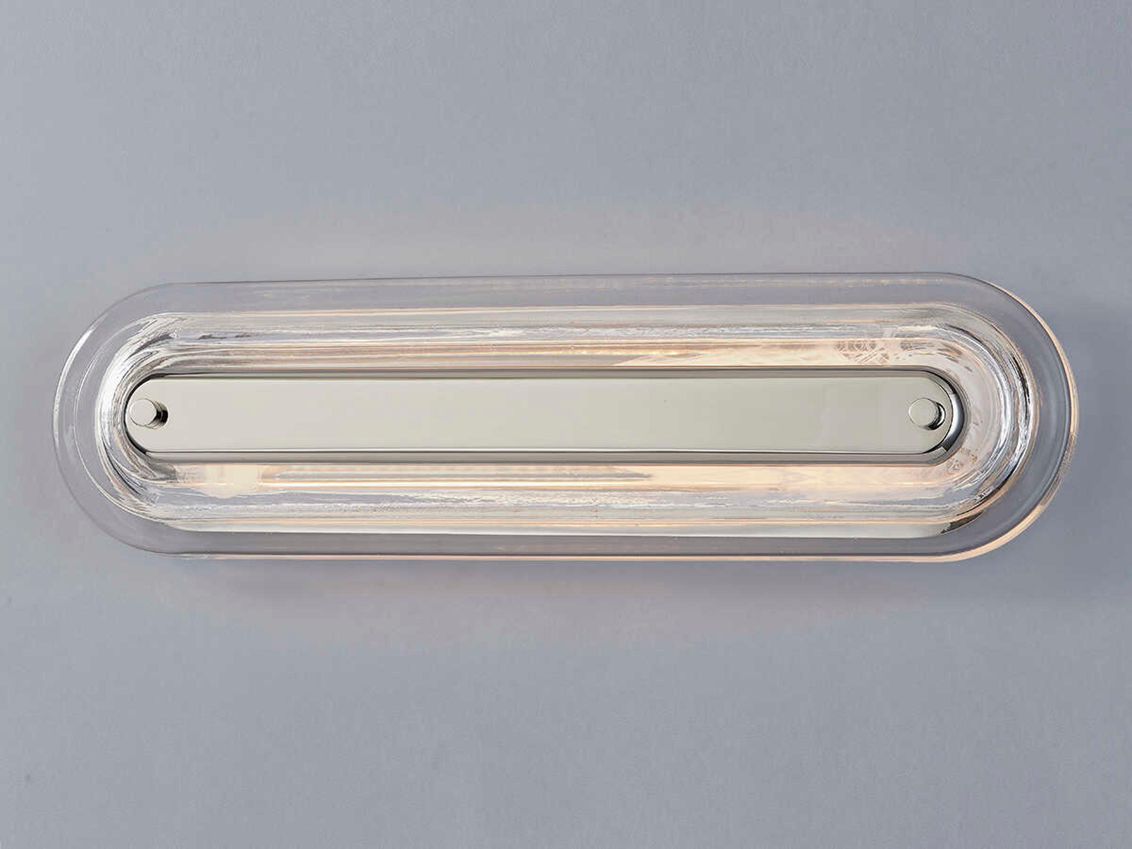 Hudson Valley Litton 1-Light Polished Nickel LED Vanity Light