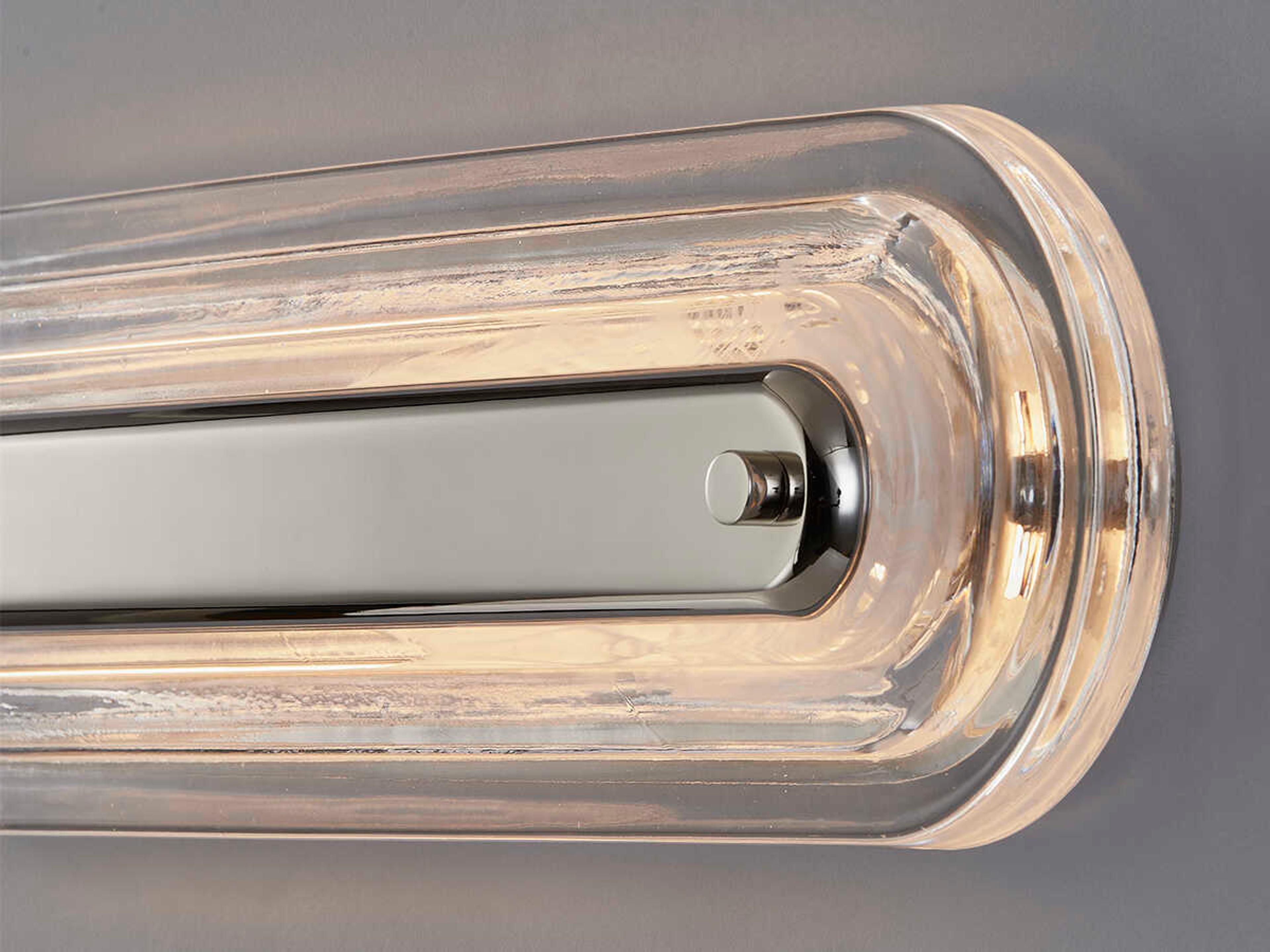 Hudson Valley Litton 1-Light Polished Nickel LED Vanity Light