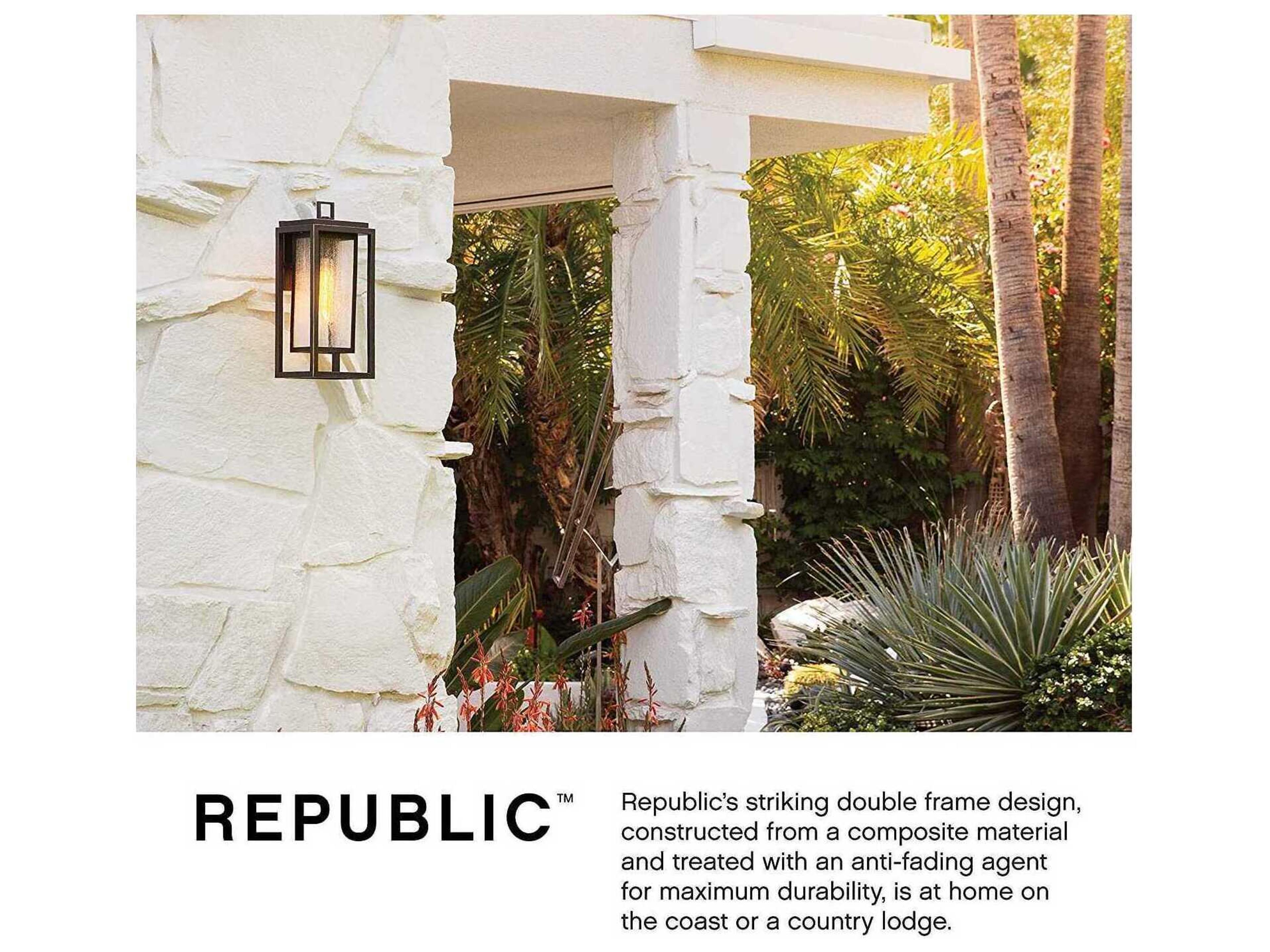 Hinkley Republic Outdoor Wall Light