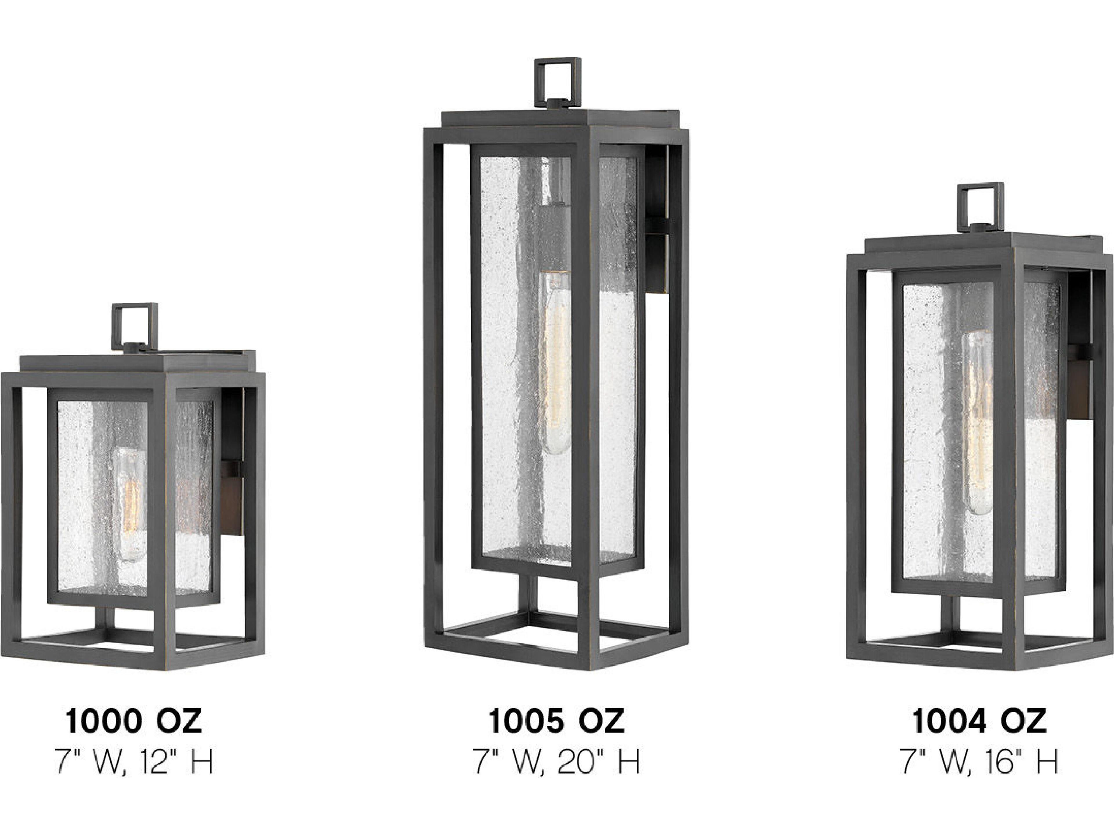 Hinkley Republic 1 - Light Outdoor Wall Light