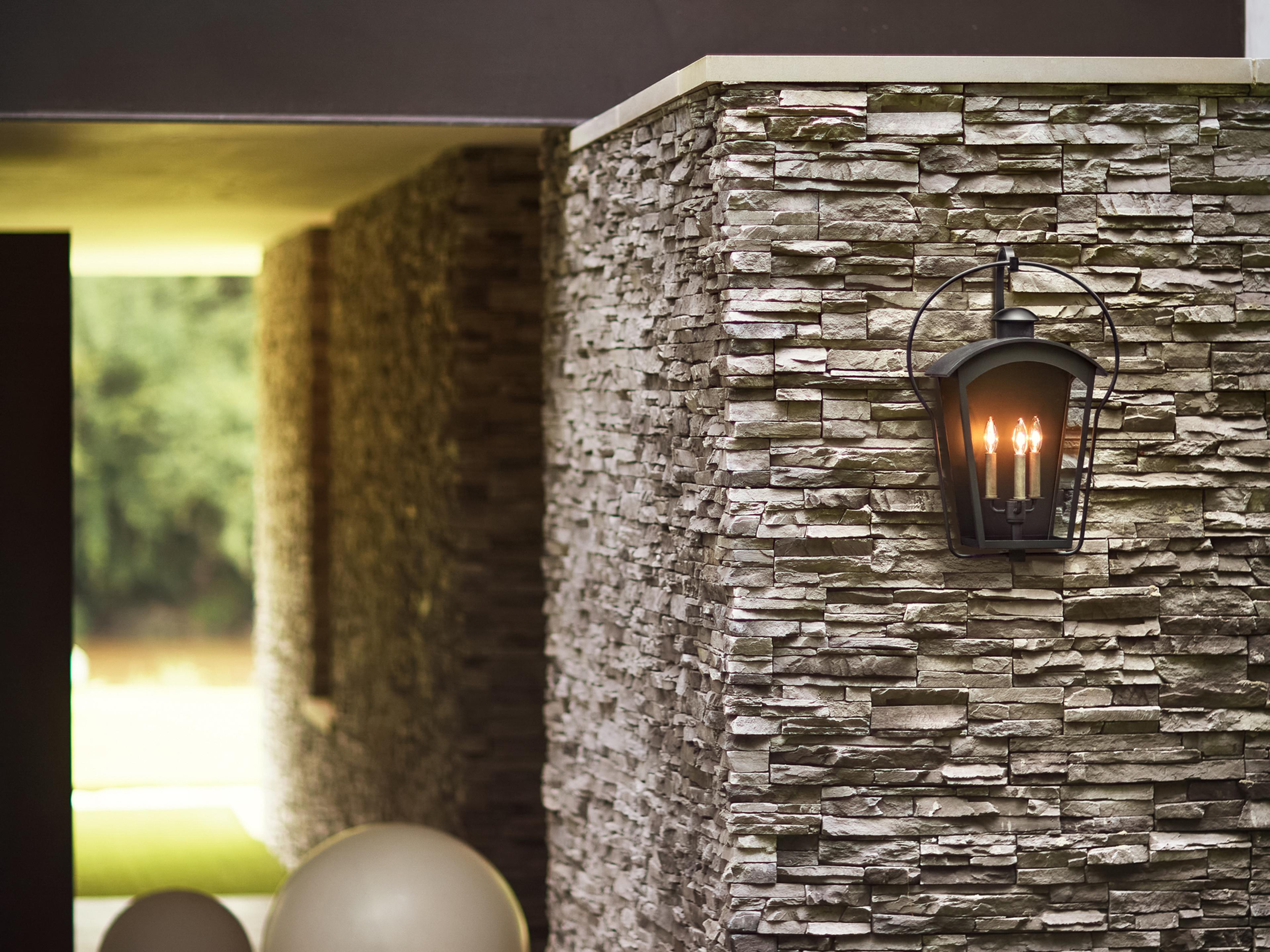 Hinkley Yale 3 - Light Outdoor Wall Light