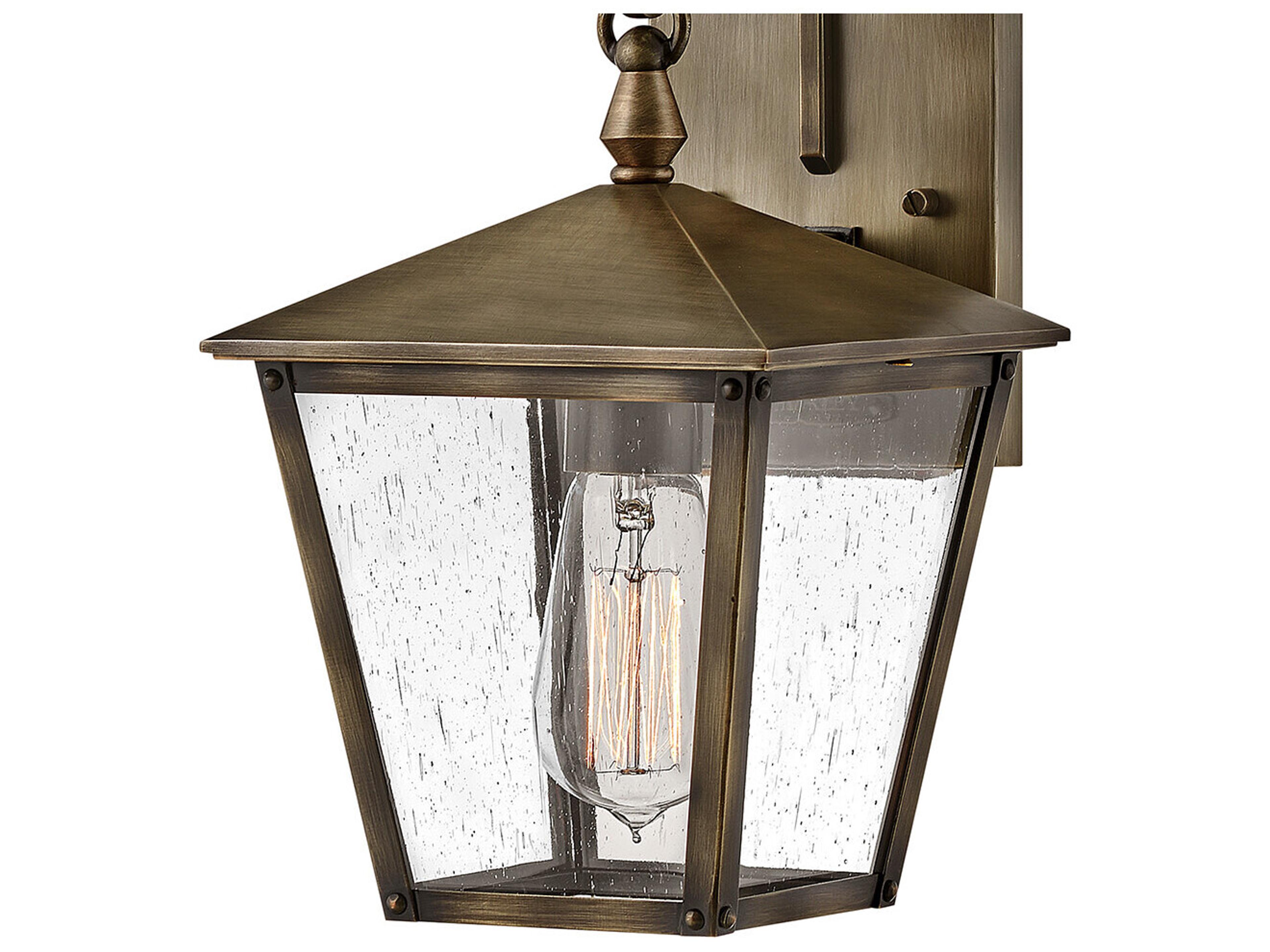 Hinkley Huntersfield 1 - Light Outdoor Wall Light