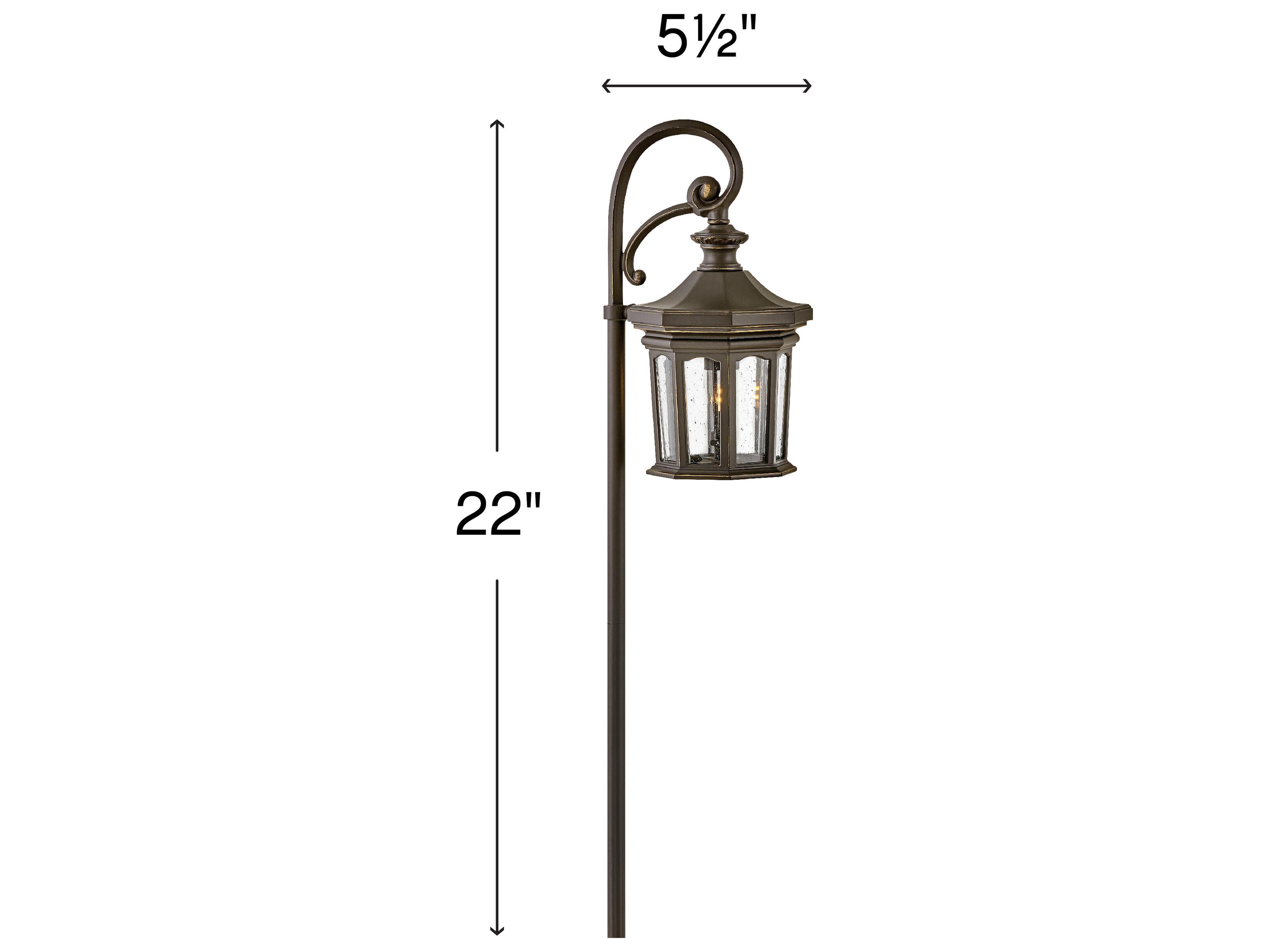 Hinkley Raley 1 - Light Outdoor Path Light
